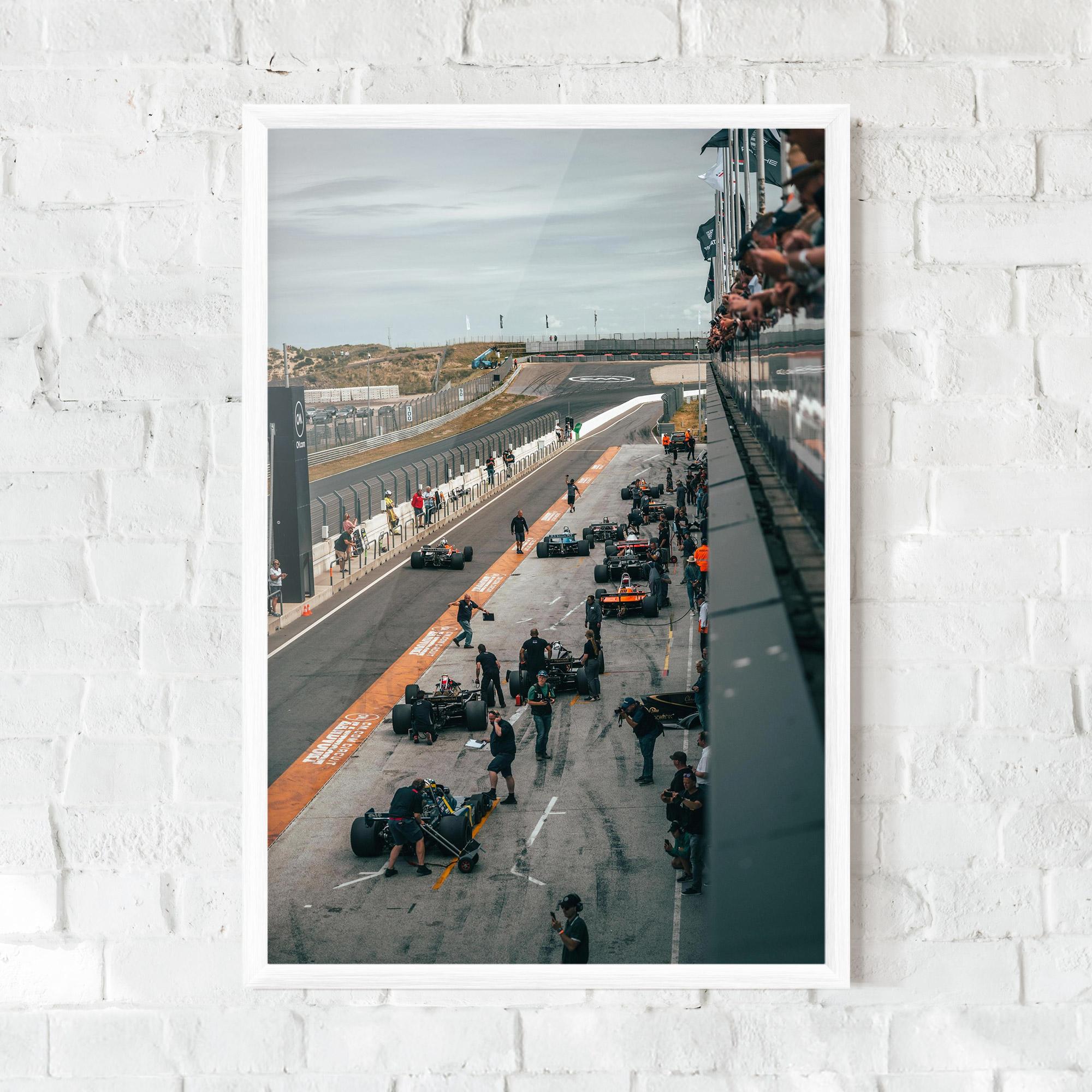 Poster Înrămat Fromula 1 Cars mockup 0