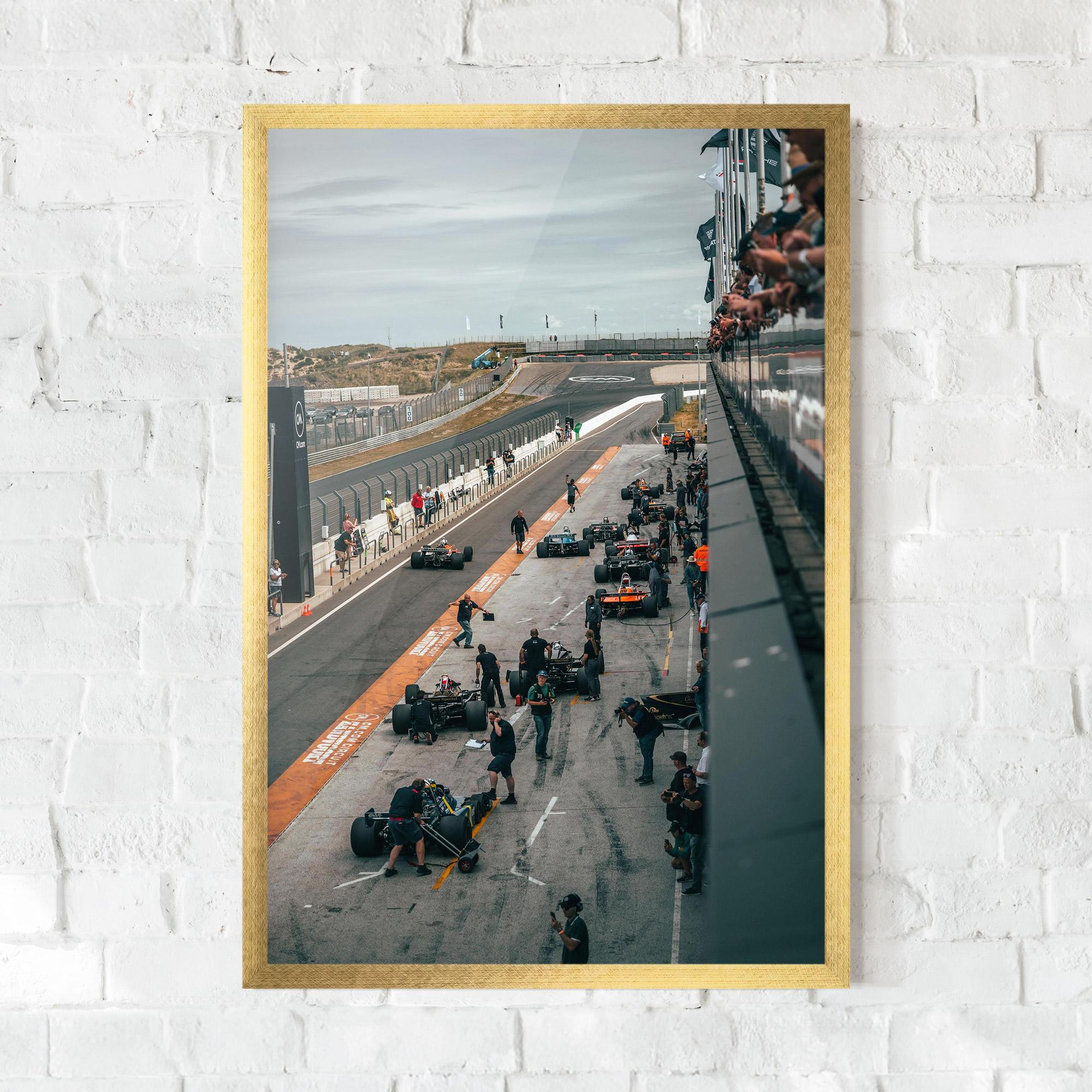 Poster Înrămat Fromula 1 Cars mockup 0