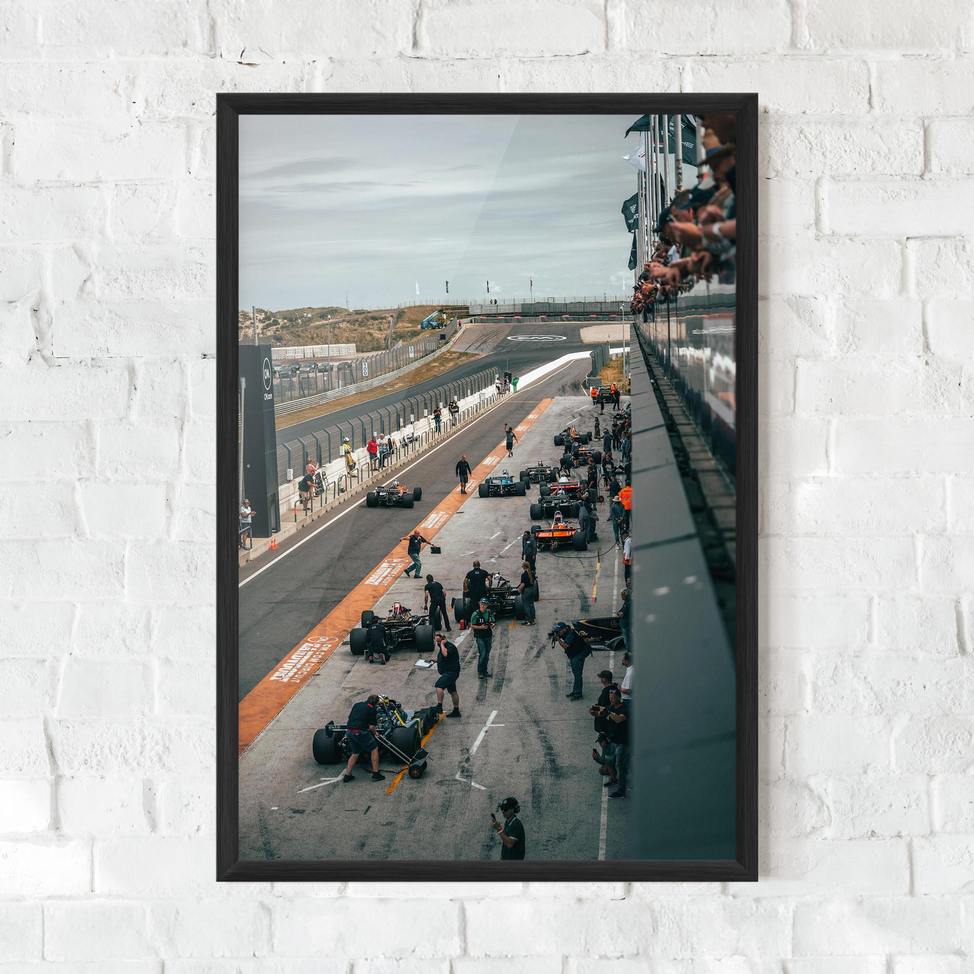 Poster Înrămat Fromula 1 Cars mockup 0