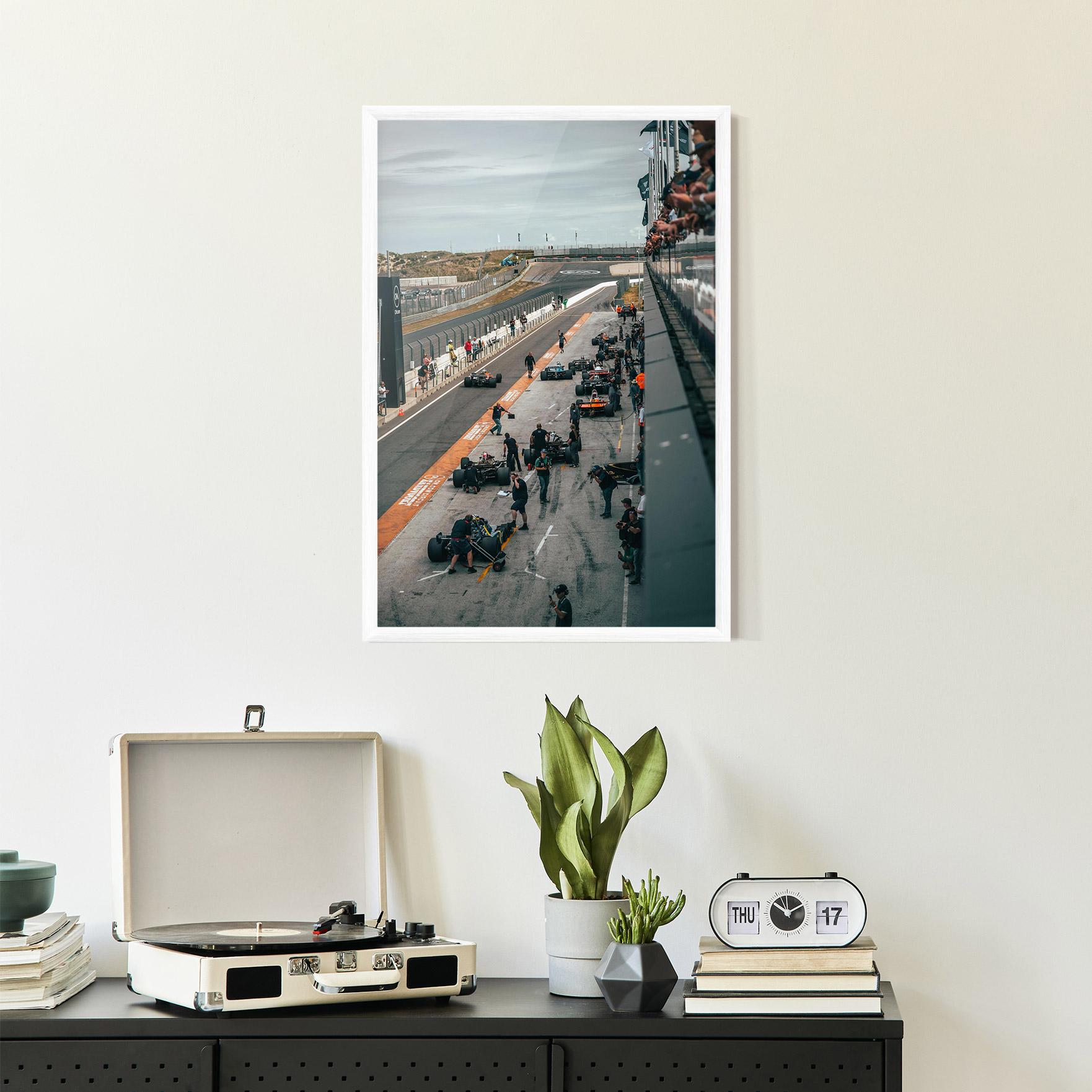 Poster Înrămat Fromula 1 Cars mockup 2