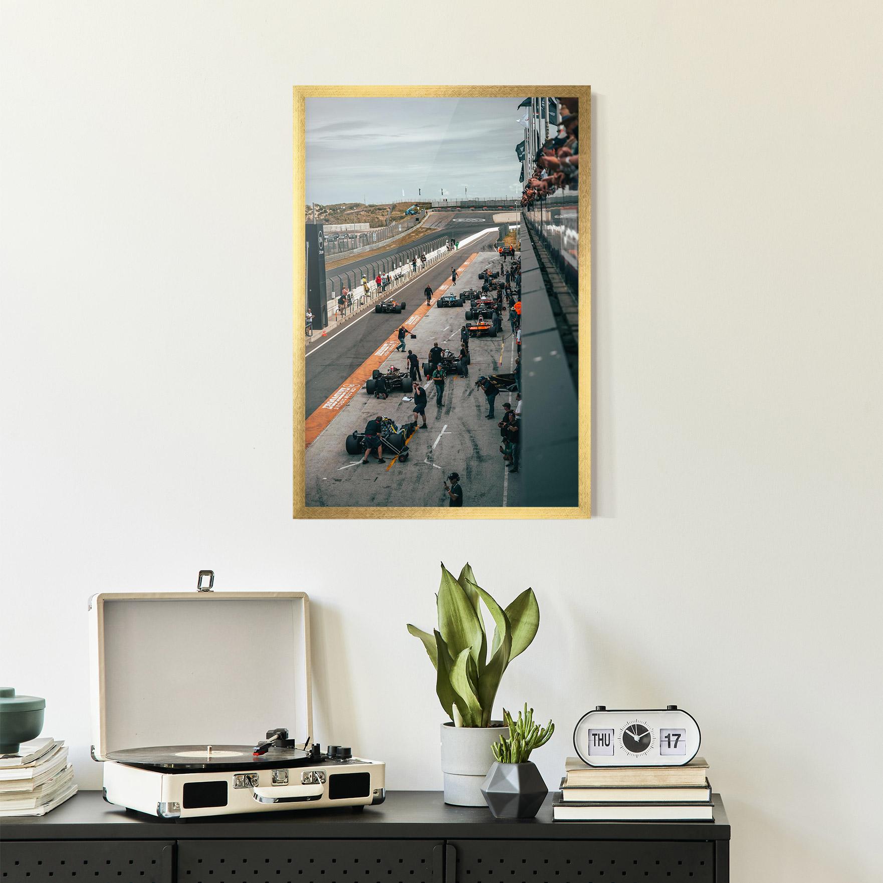 Poster Înrămat Fromula 1 Cars mockup 2