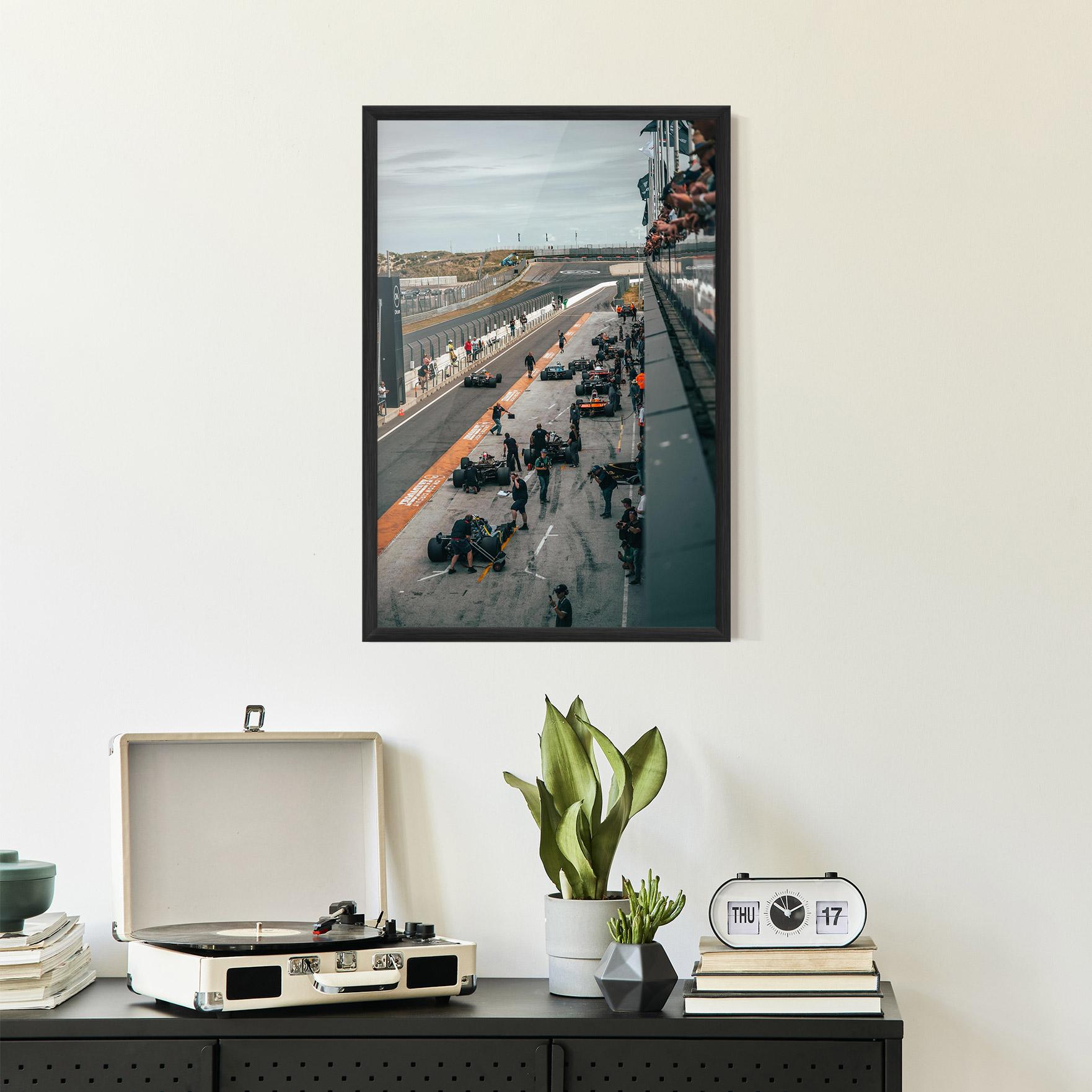 Poster Înrămat Fromula 1 Cars mockup 2