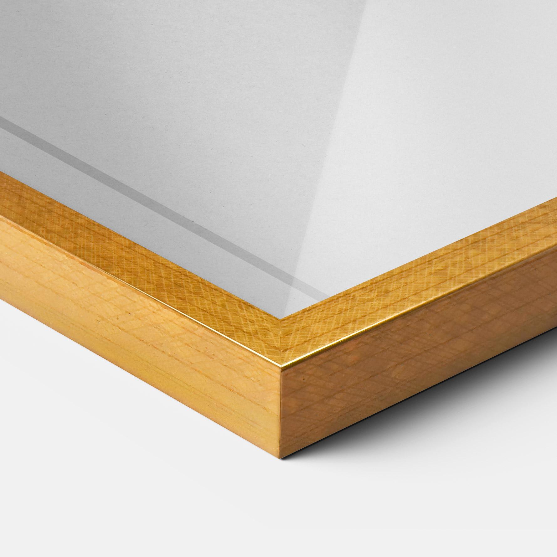 Poster Înrămat White Formula 1 mockup 3