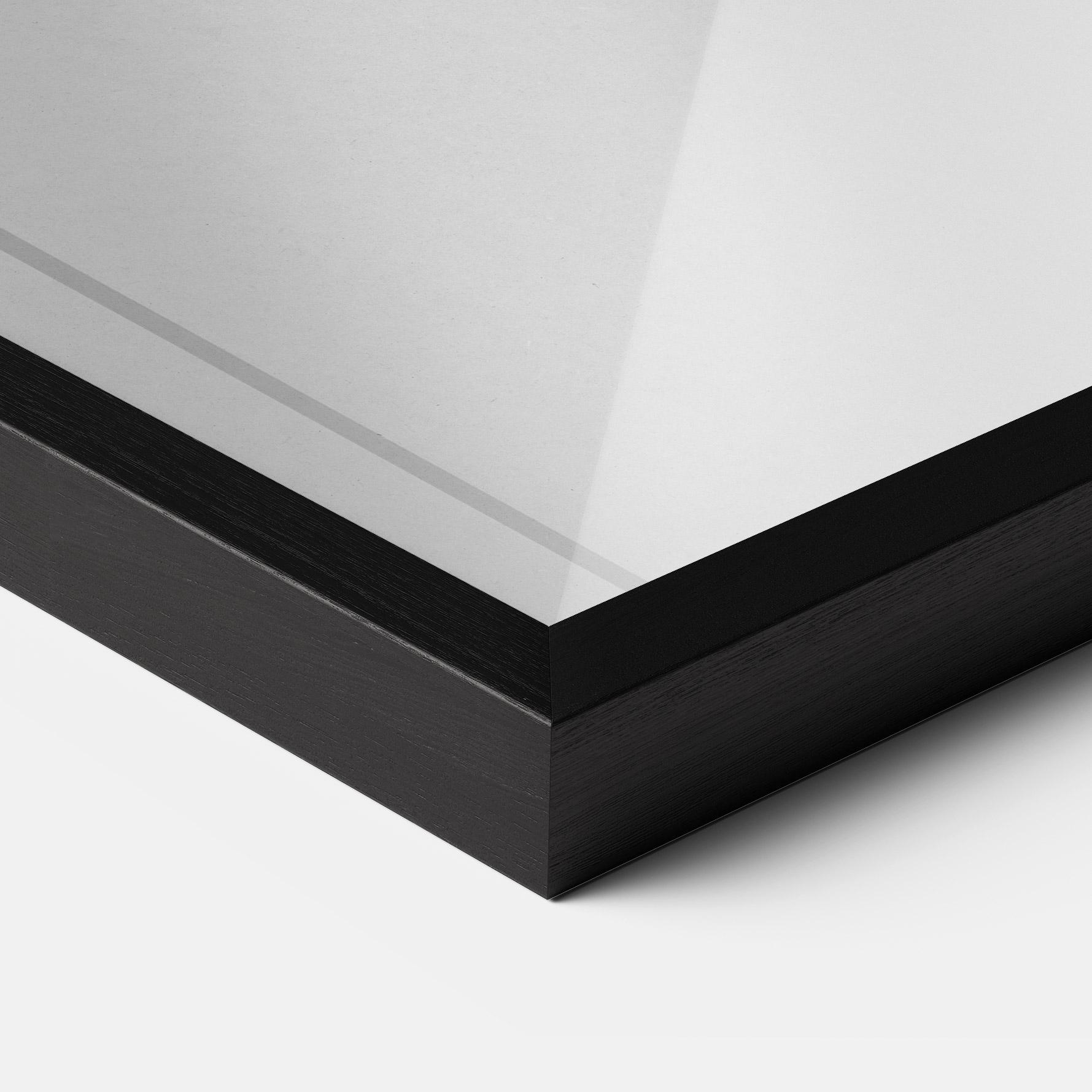 Poster Înrămat White Formula 1 mockup 3