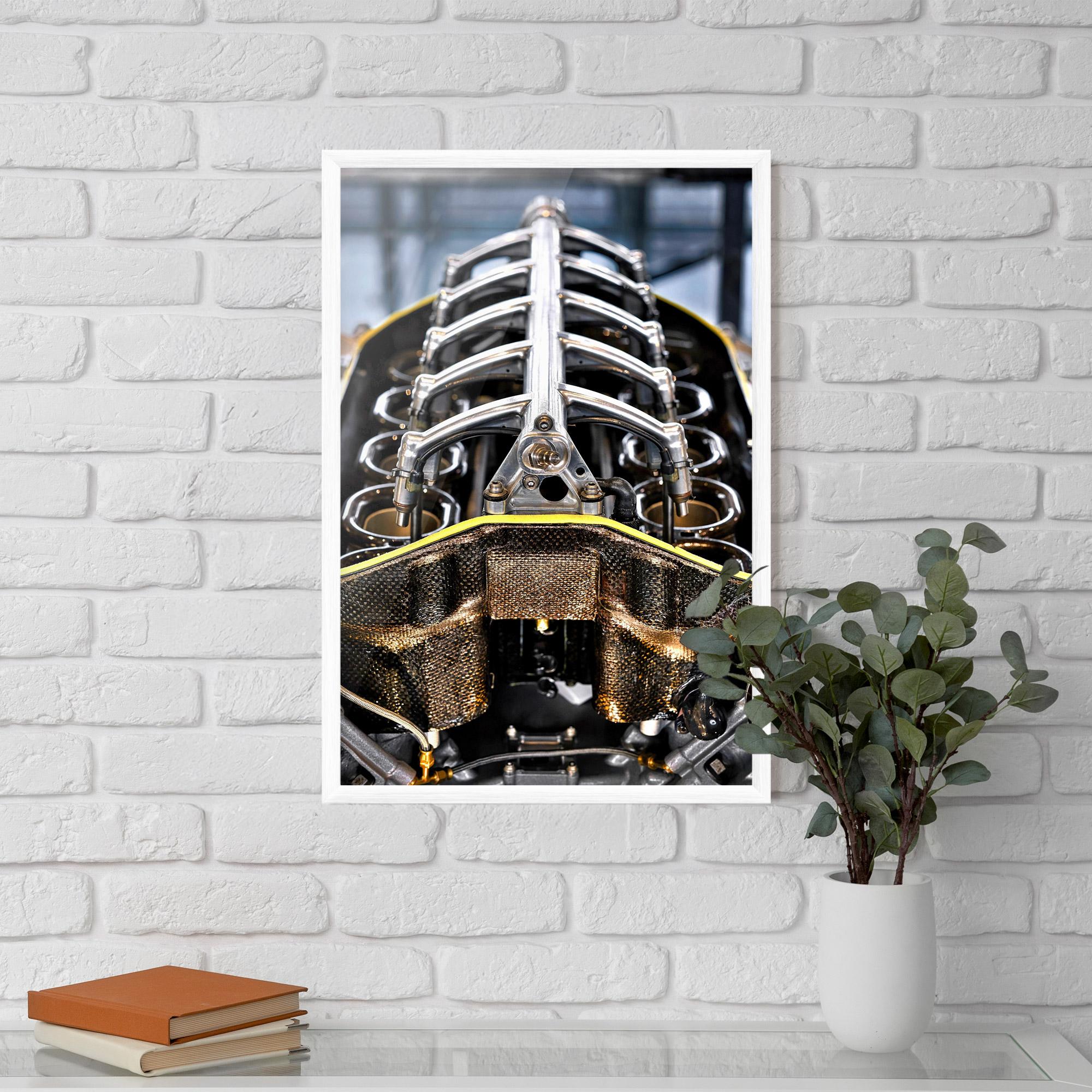 Poster Înrămat Engine mockup 5