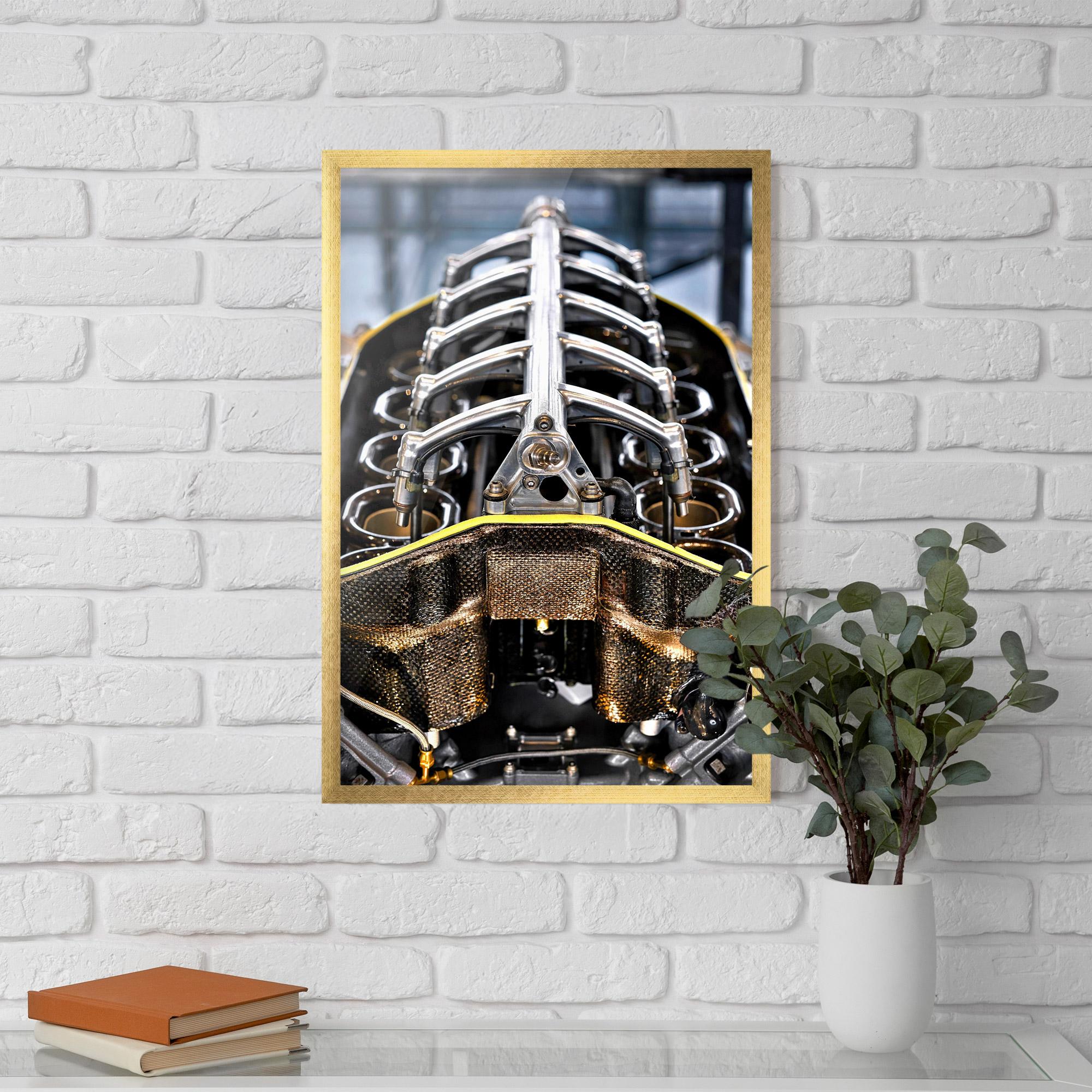 Poster Înrămat Engine mockup 5