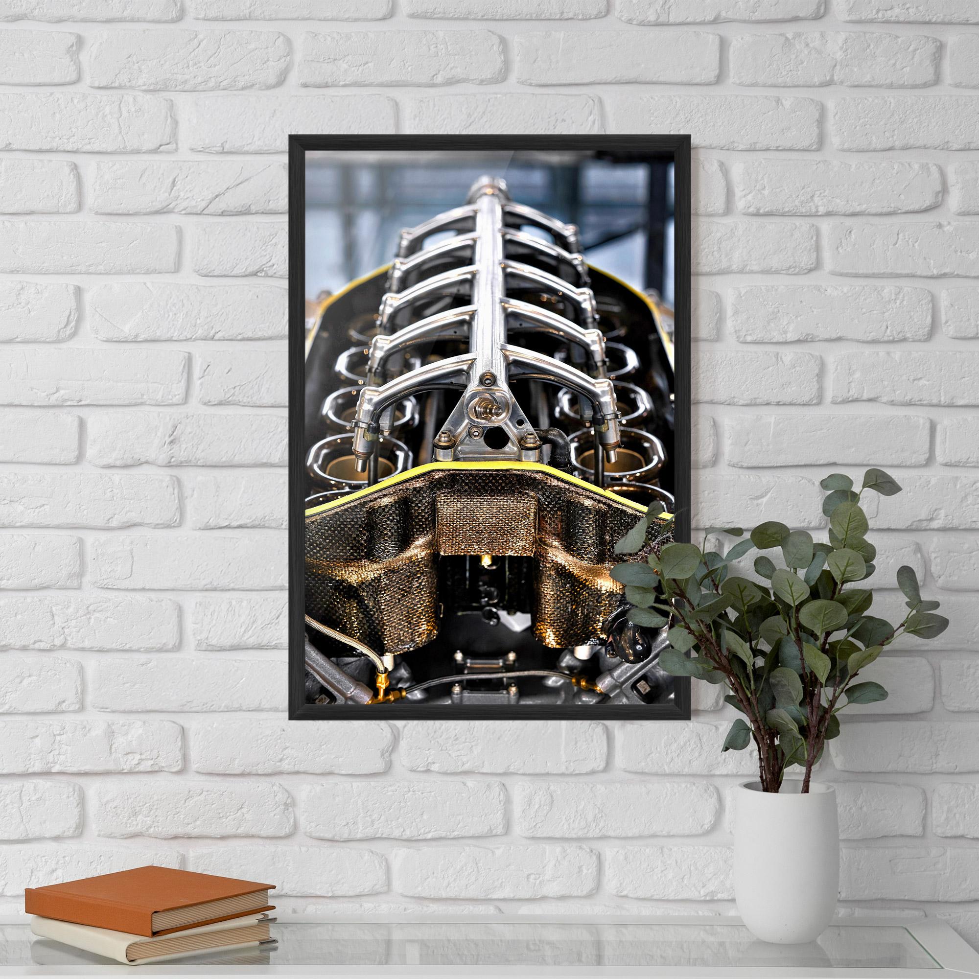 Poster Înrămat Engine mockup 5