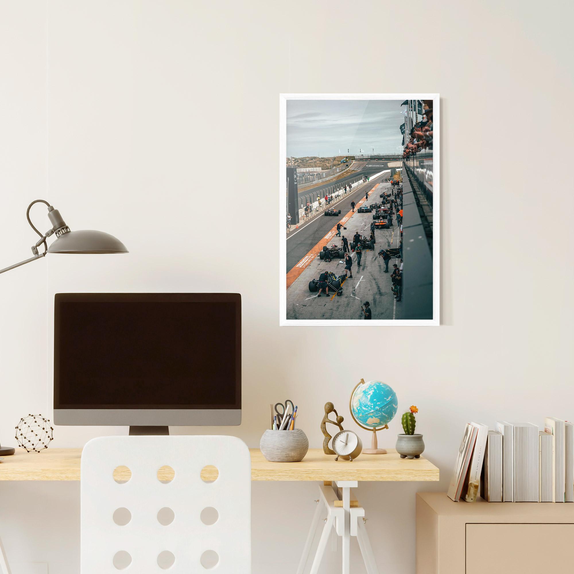 Poster Înrămat Fromula 1 Cars mockup 6