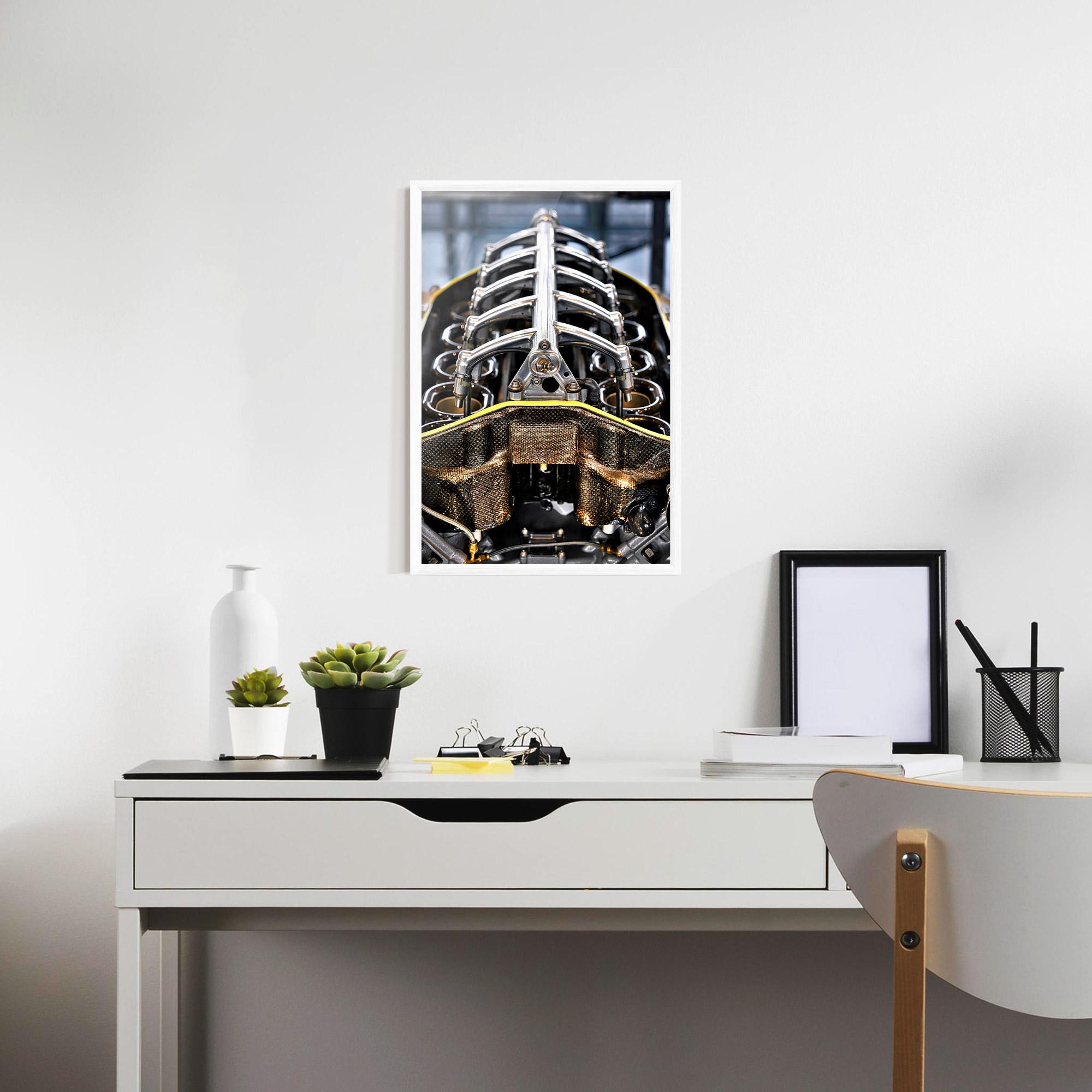 Poster Înrămat Engine mockup 7