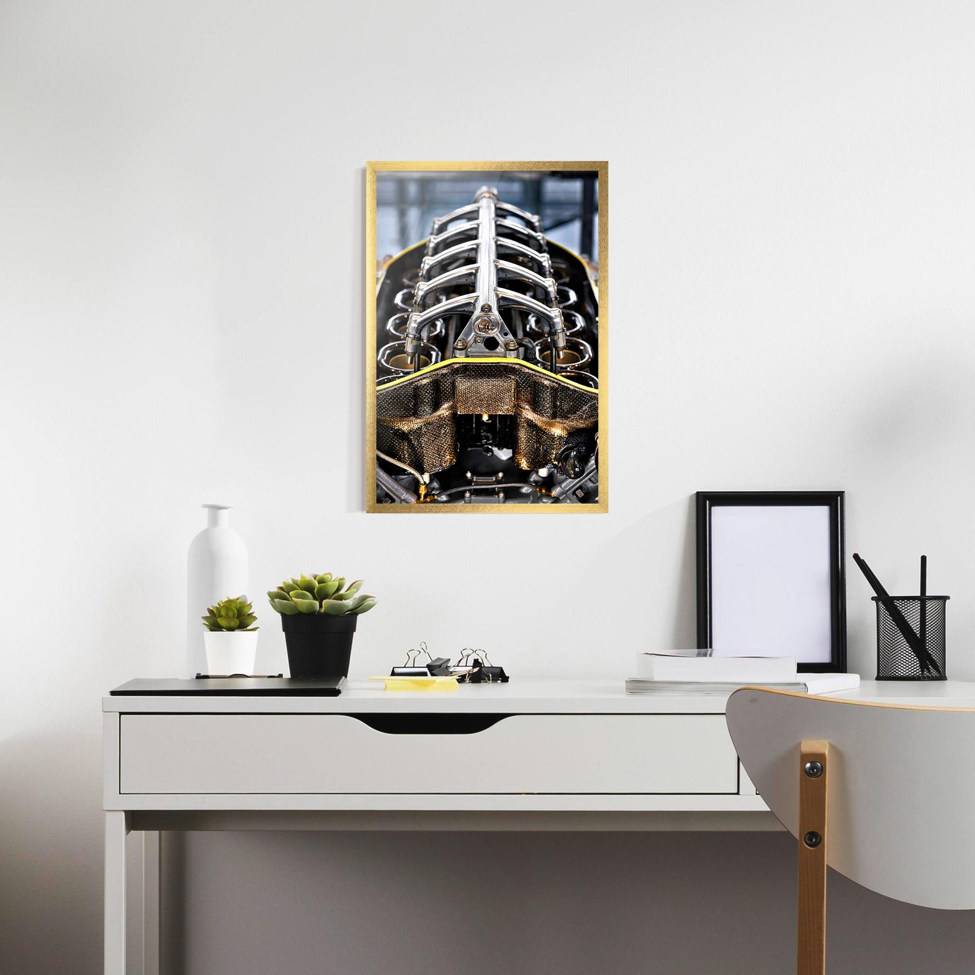 Poster Înrămat Engine mockup 7