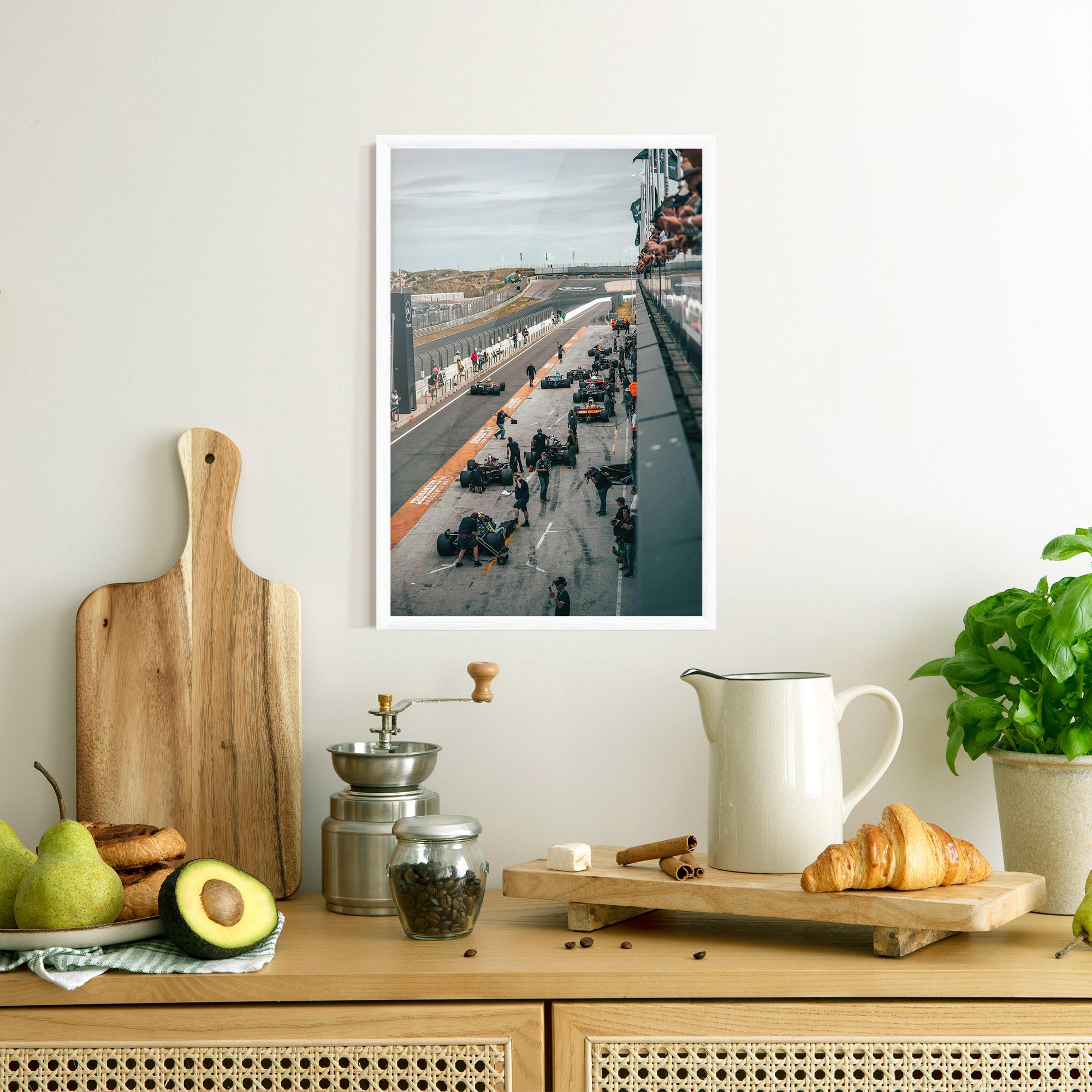 Poster Înrămat Fromula 1 Cars mockup 8