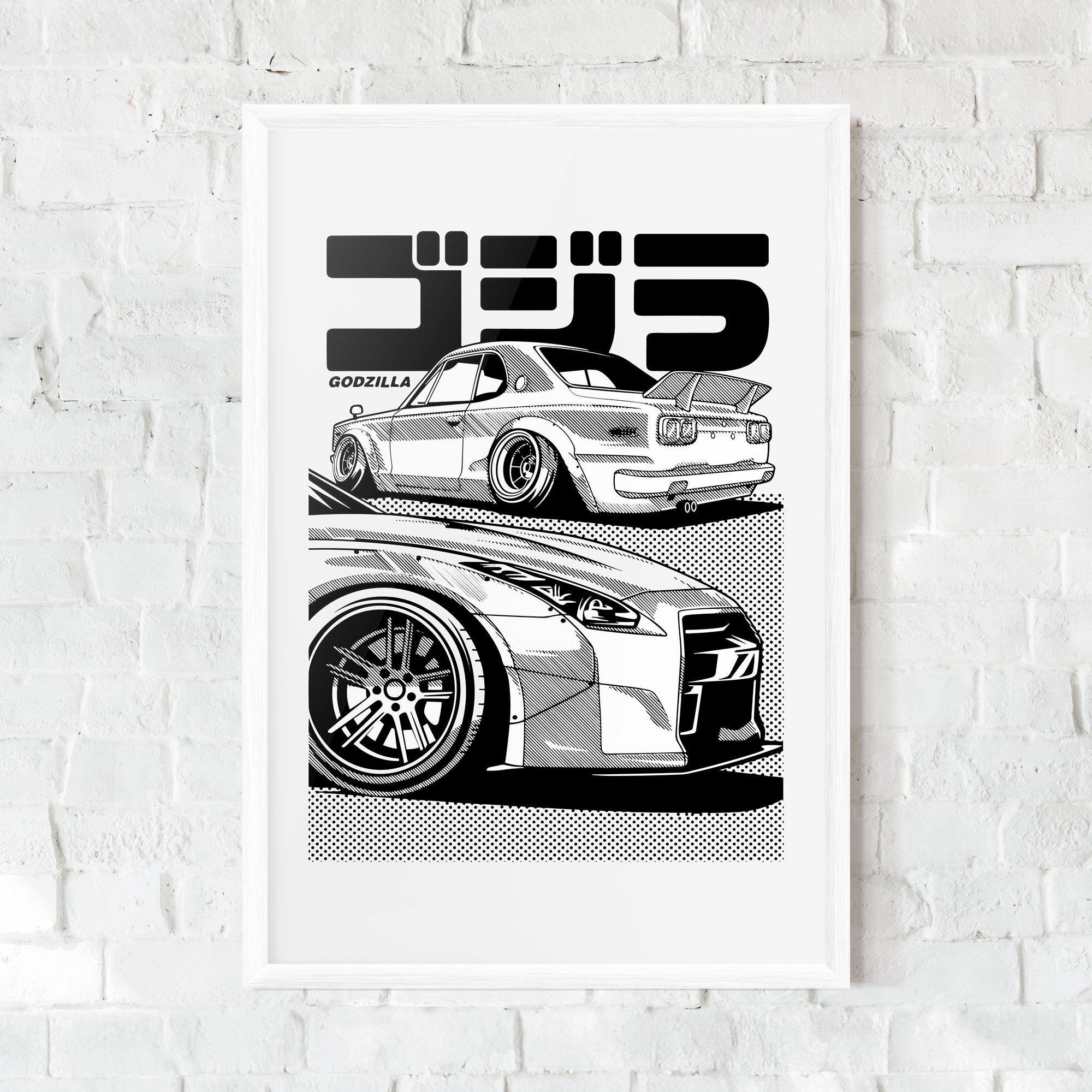 Japanese Car mockup 0