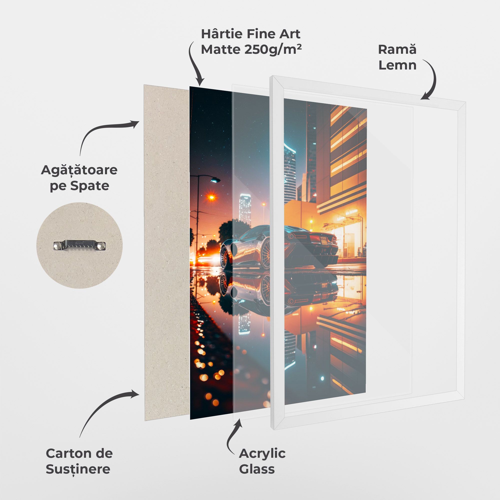 Rainy Sport Car mockup 1