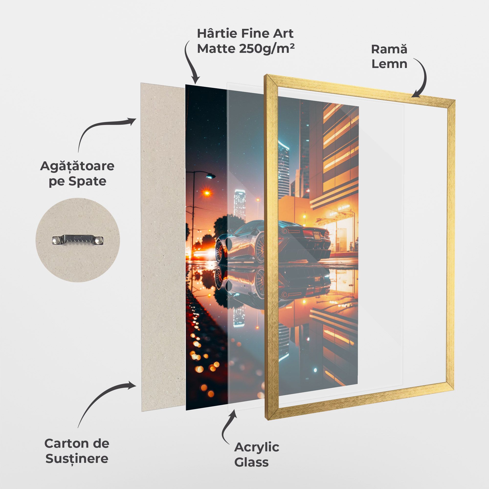 Rainy Sport Car mockup 1