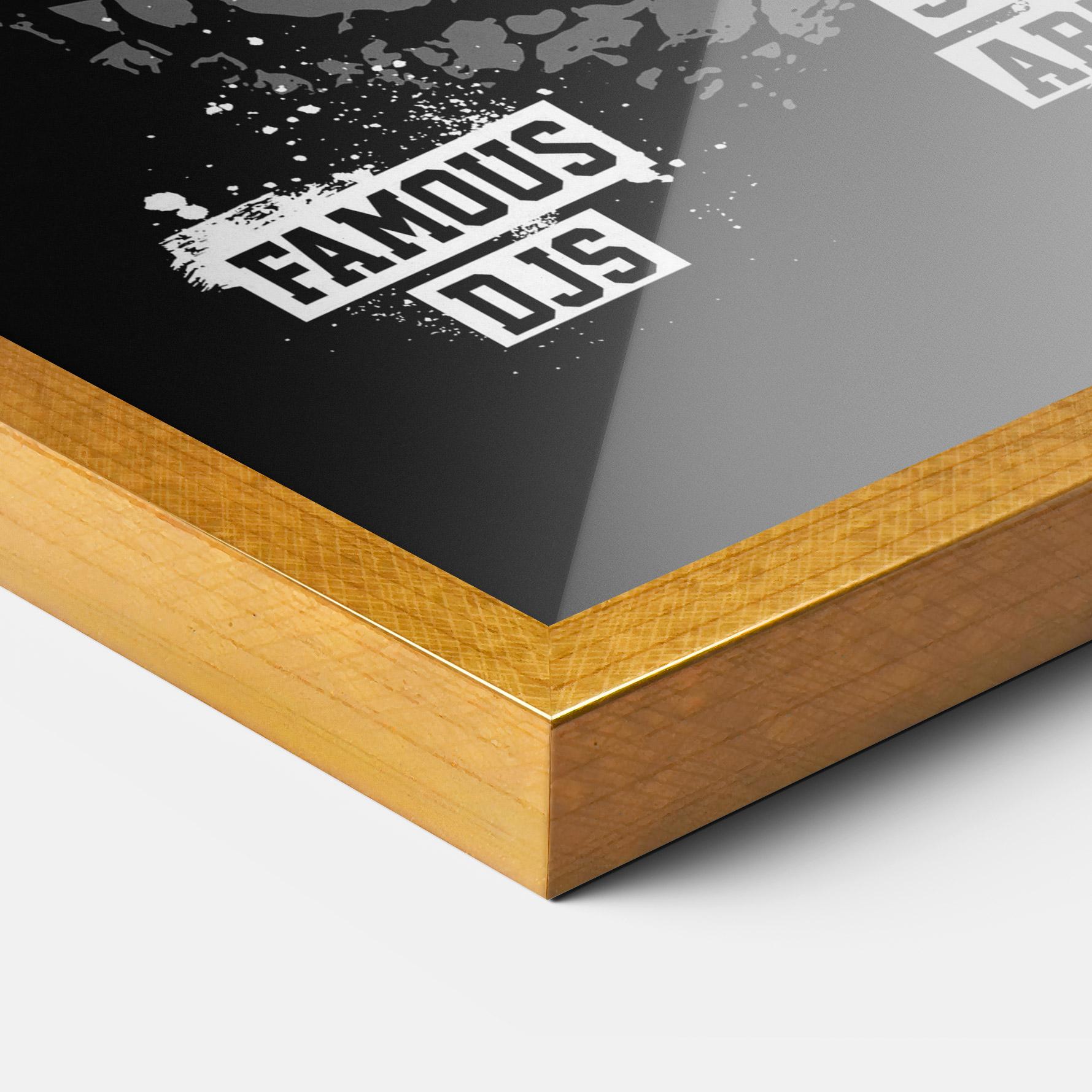 Poster Înrămat Street Racing Art mockup 3