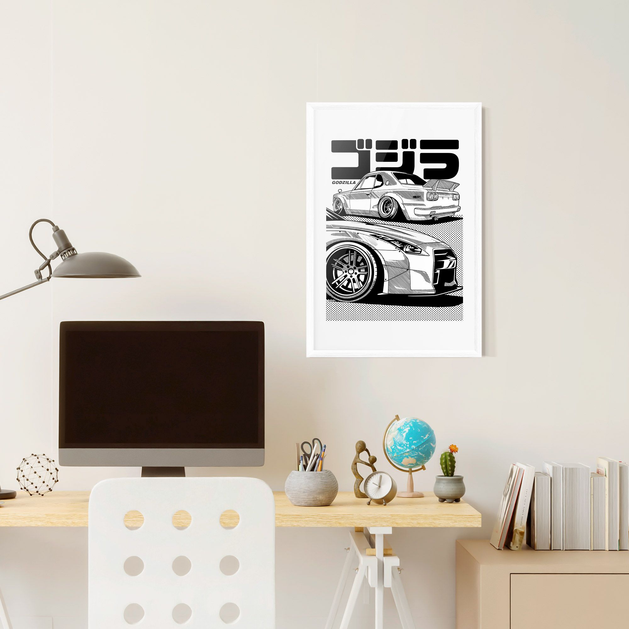 Japanese Car mockup 6