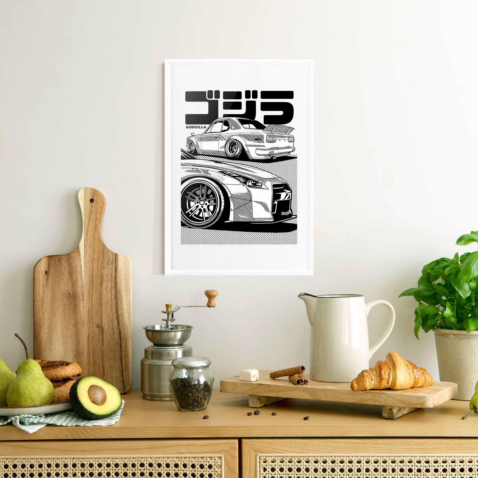 Japanese Car mockup 8