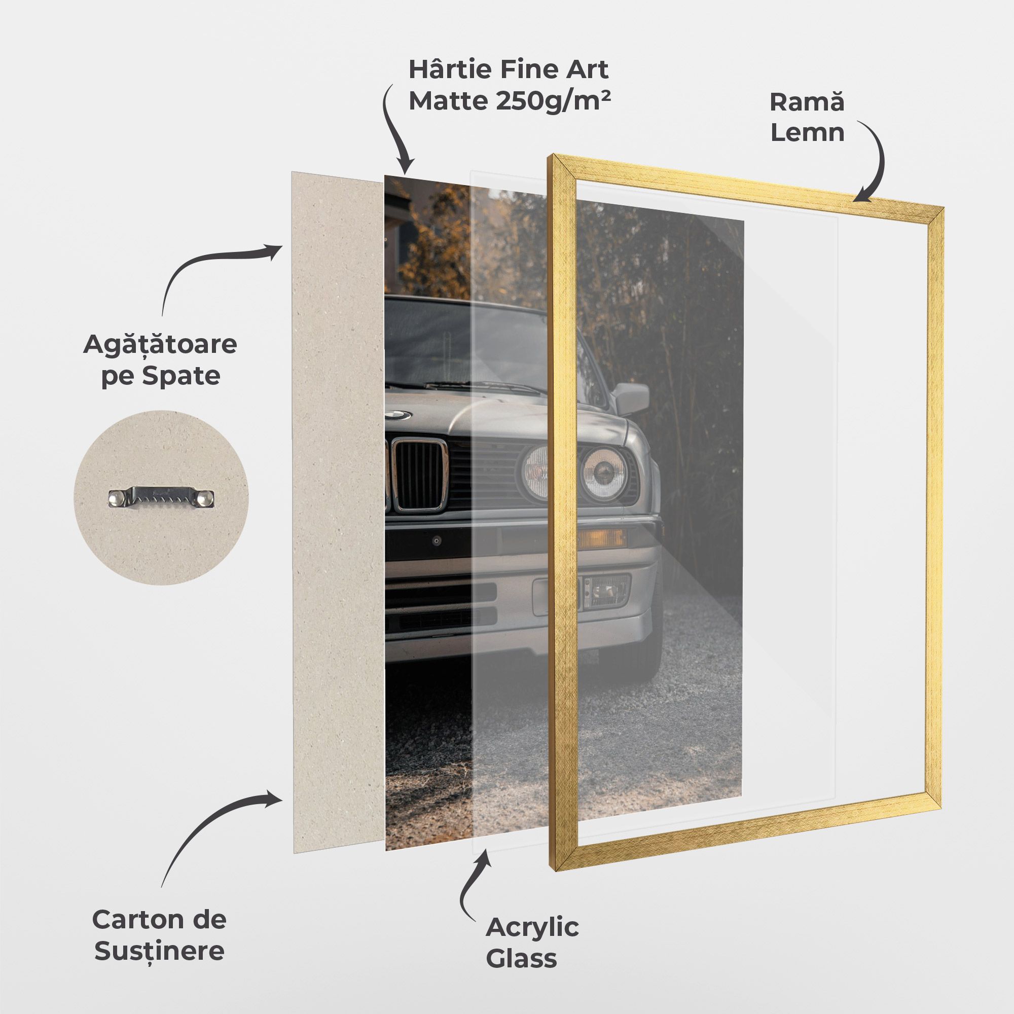 Old Bmw Car mockup 1