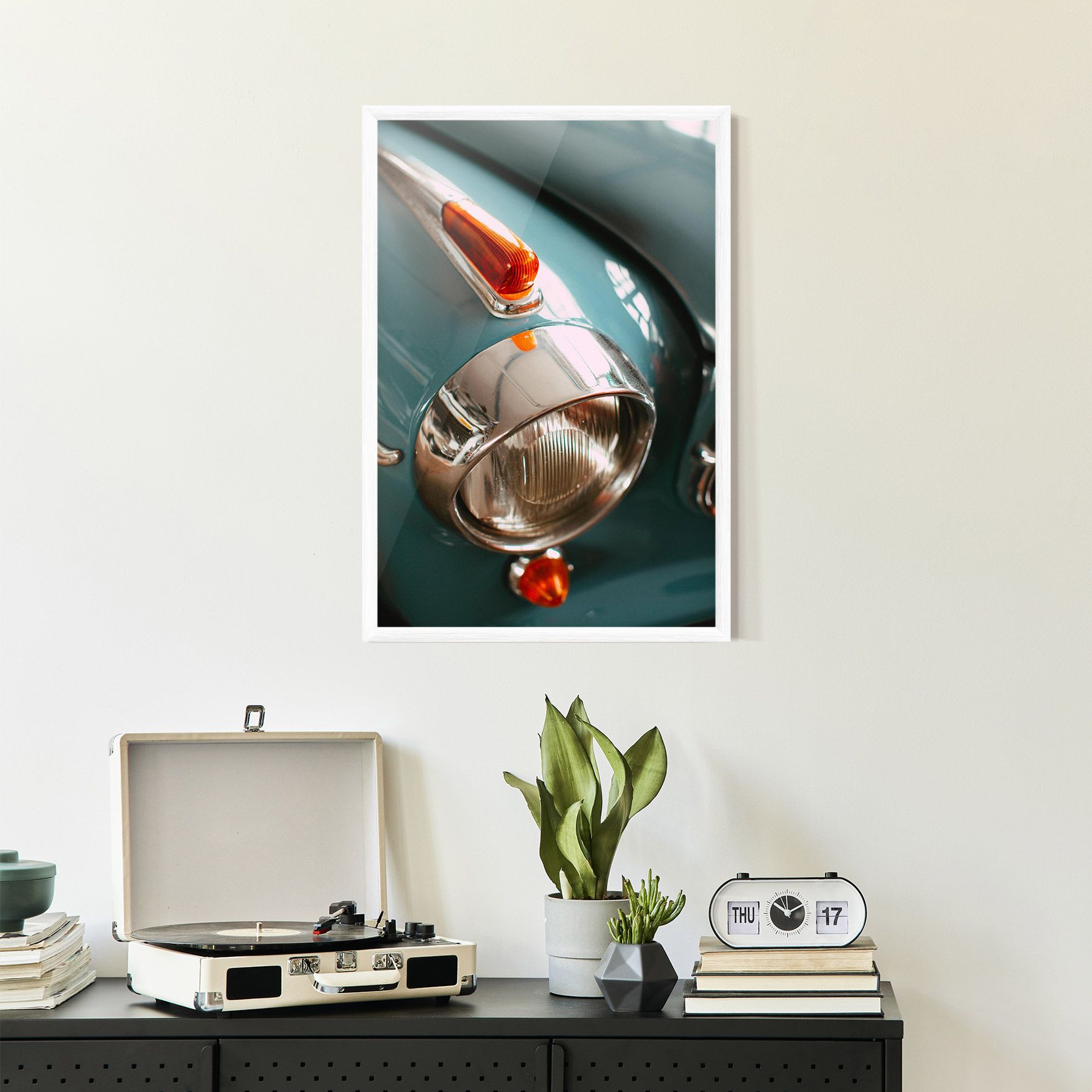 Green Closeup Car mockup 2