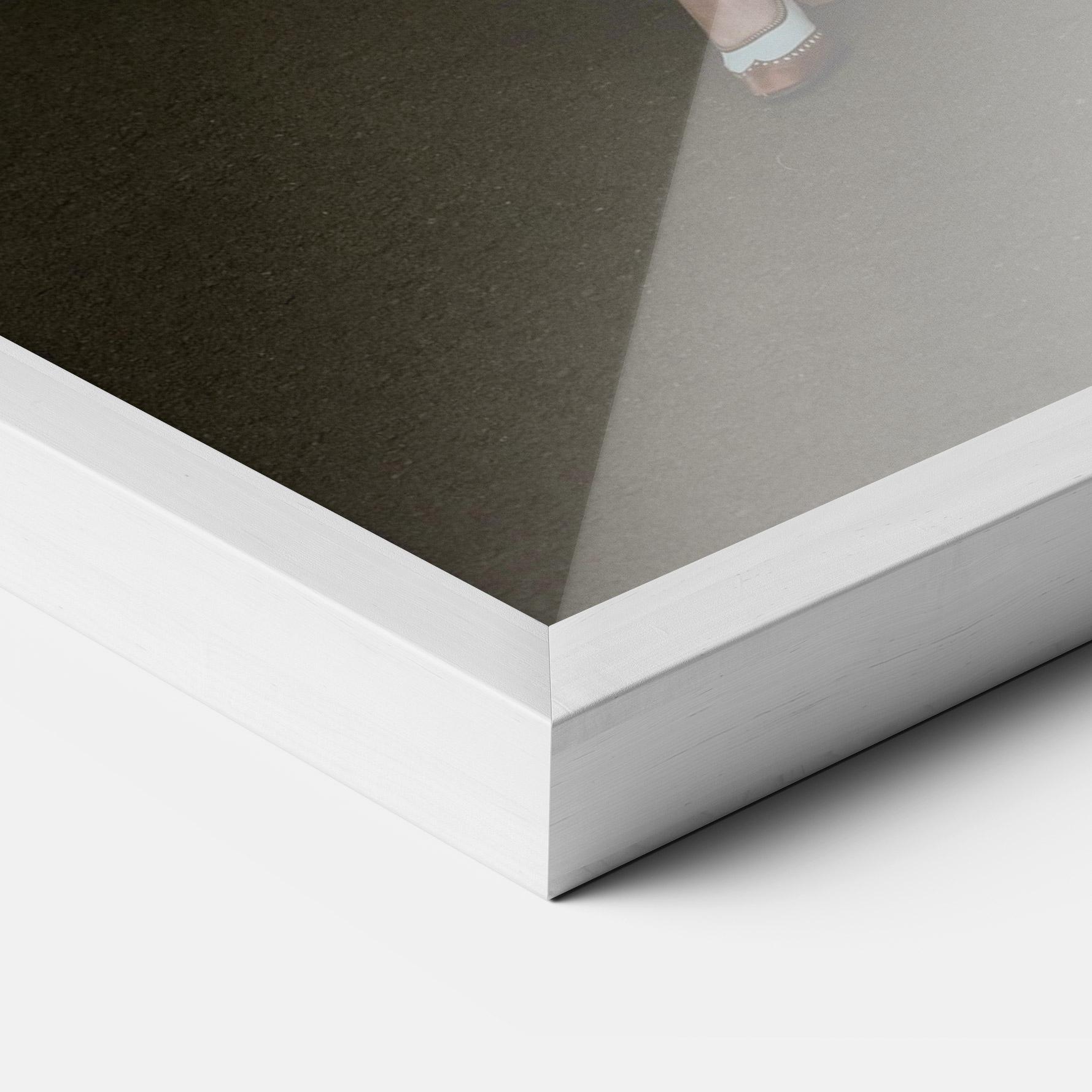 Poster Înrămat Lady Vintage Cat mockup 3