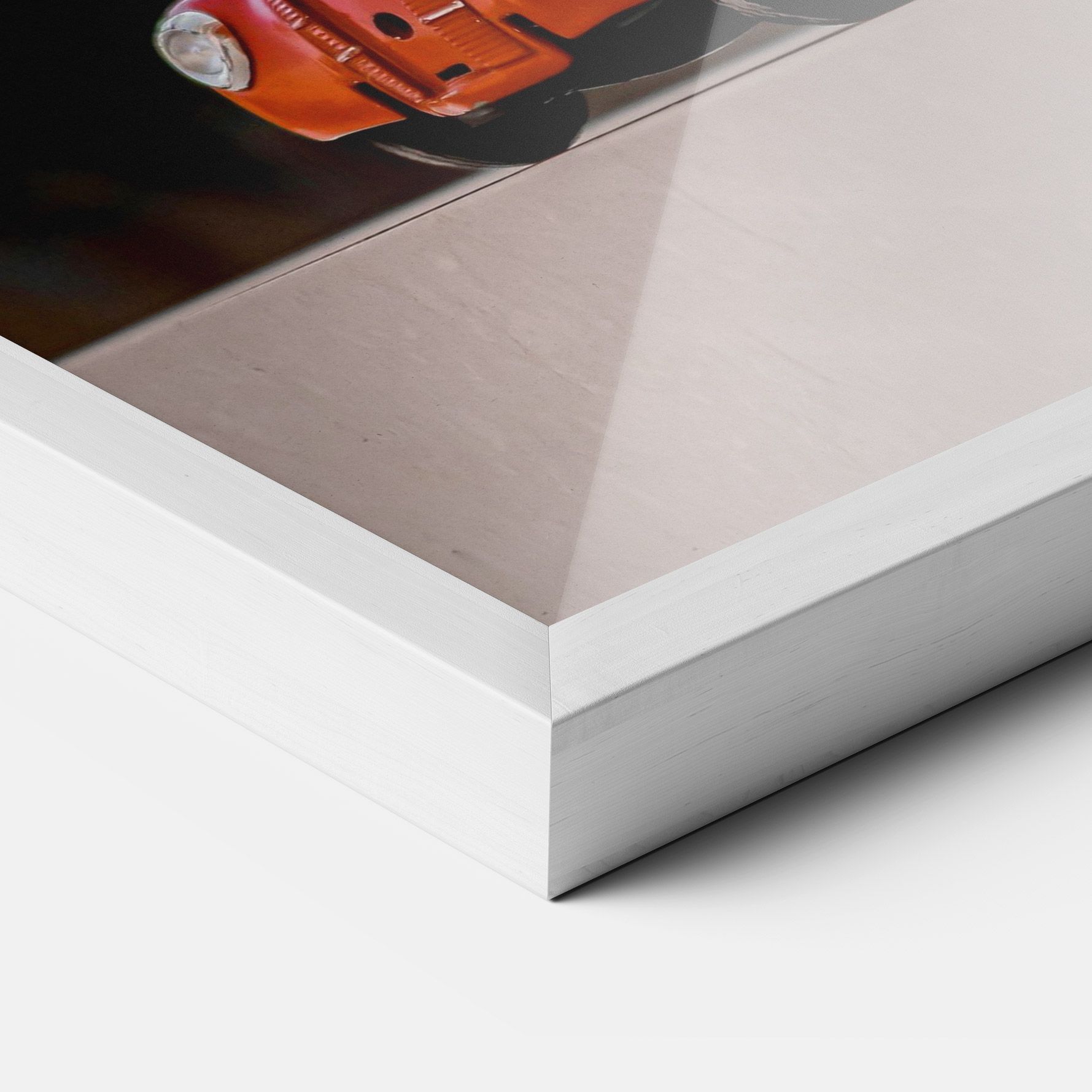 Orange Toy Car mockup 3