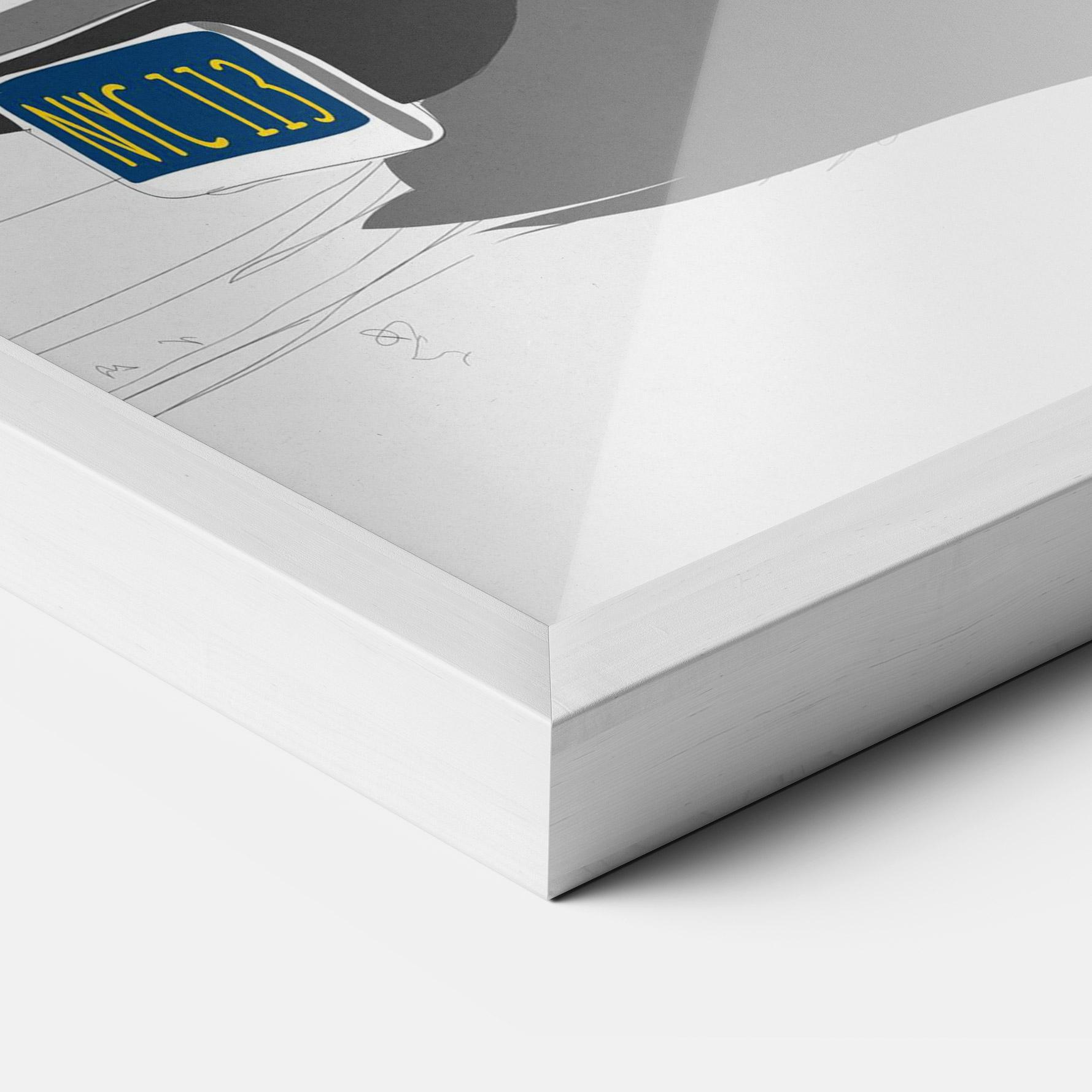 Poster Înrămat Vintage Drive mockup 3