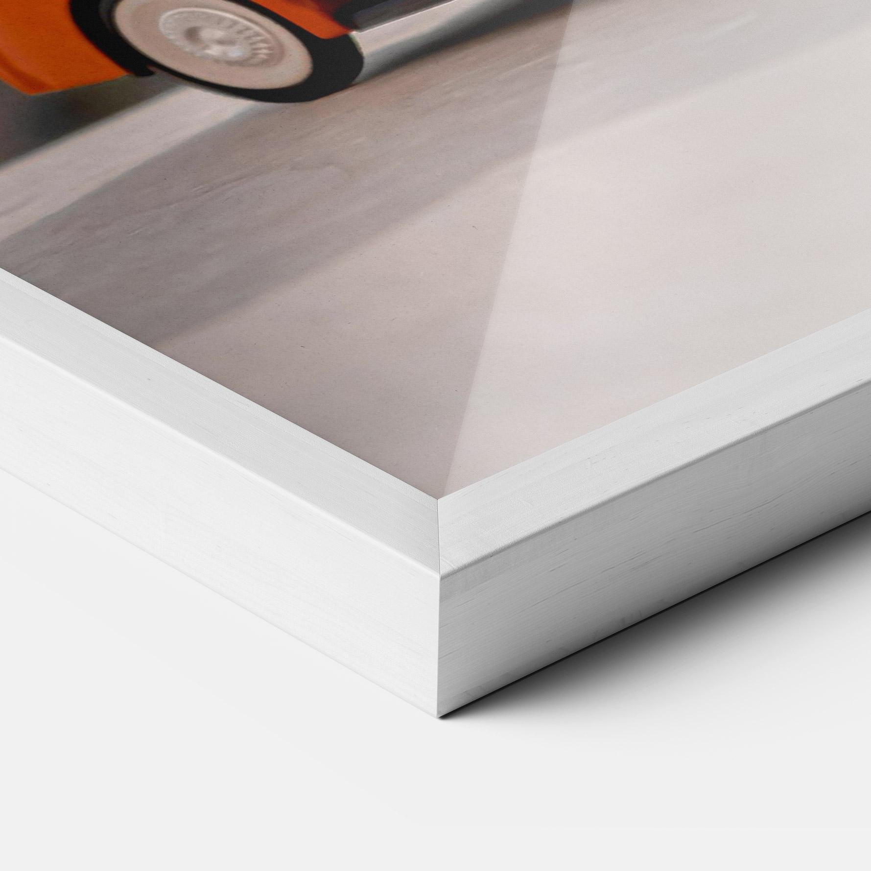 Poster Înrămat Vintage Orange Toy mockup 3