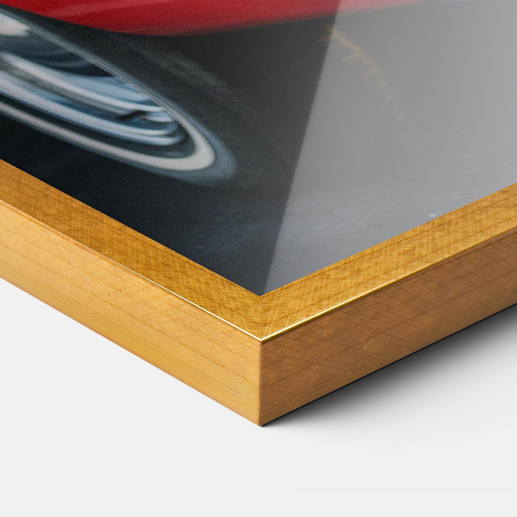 Car Classic Red mockup 3