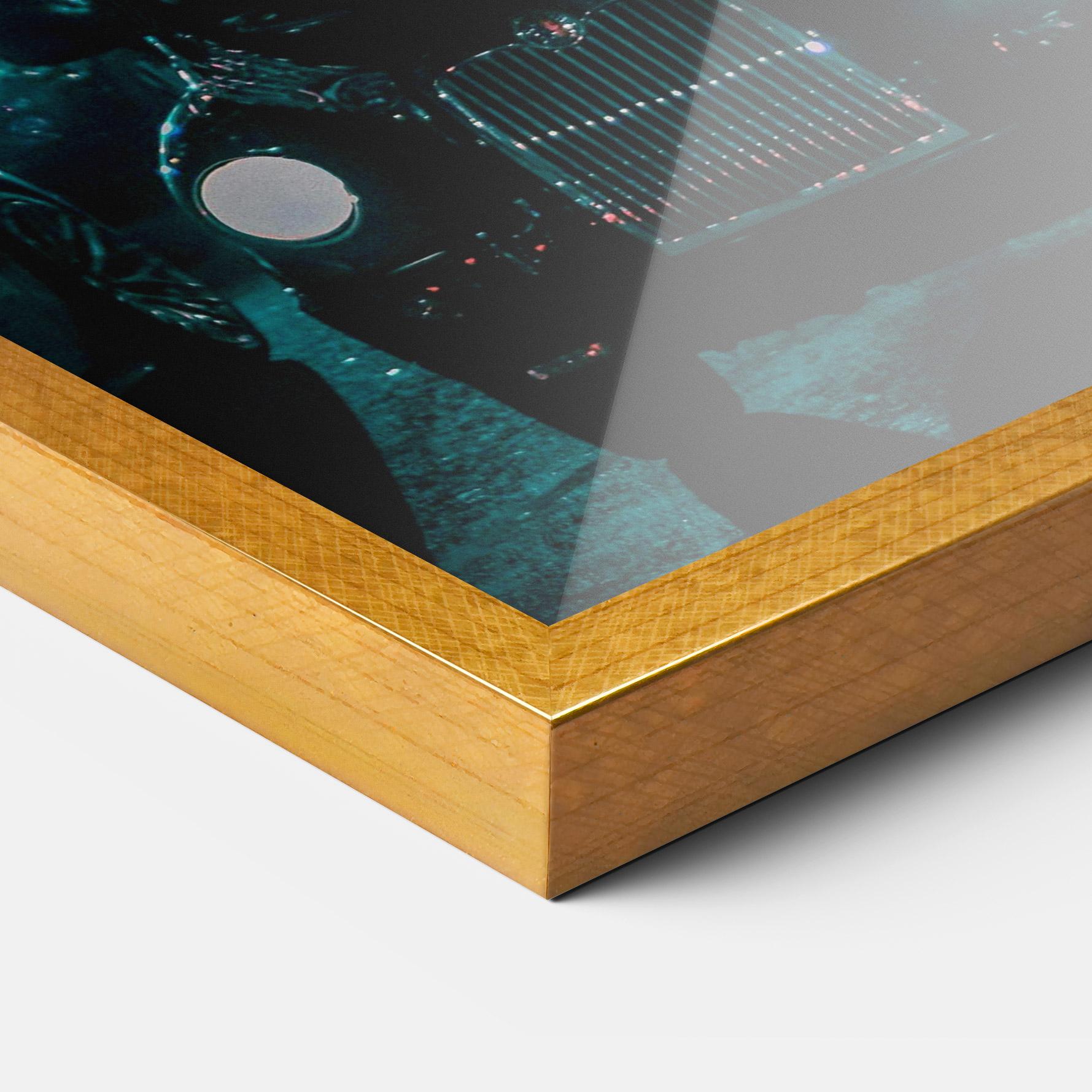 Poster Înrămat City Lights Car mockup 3