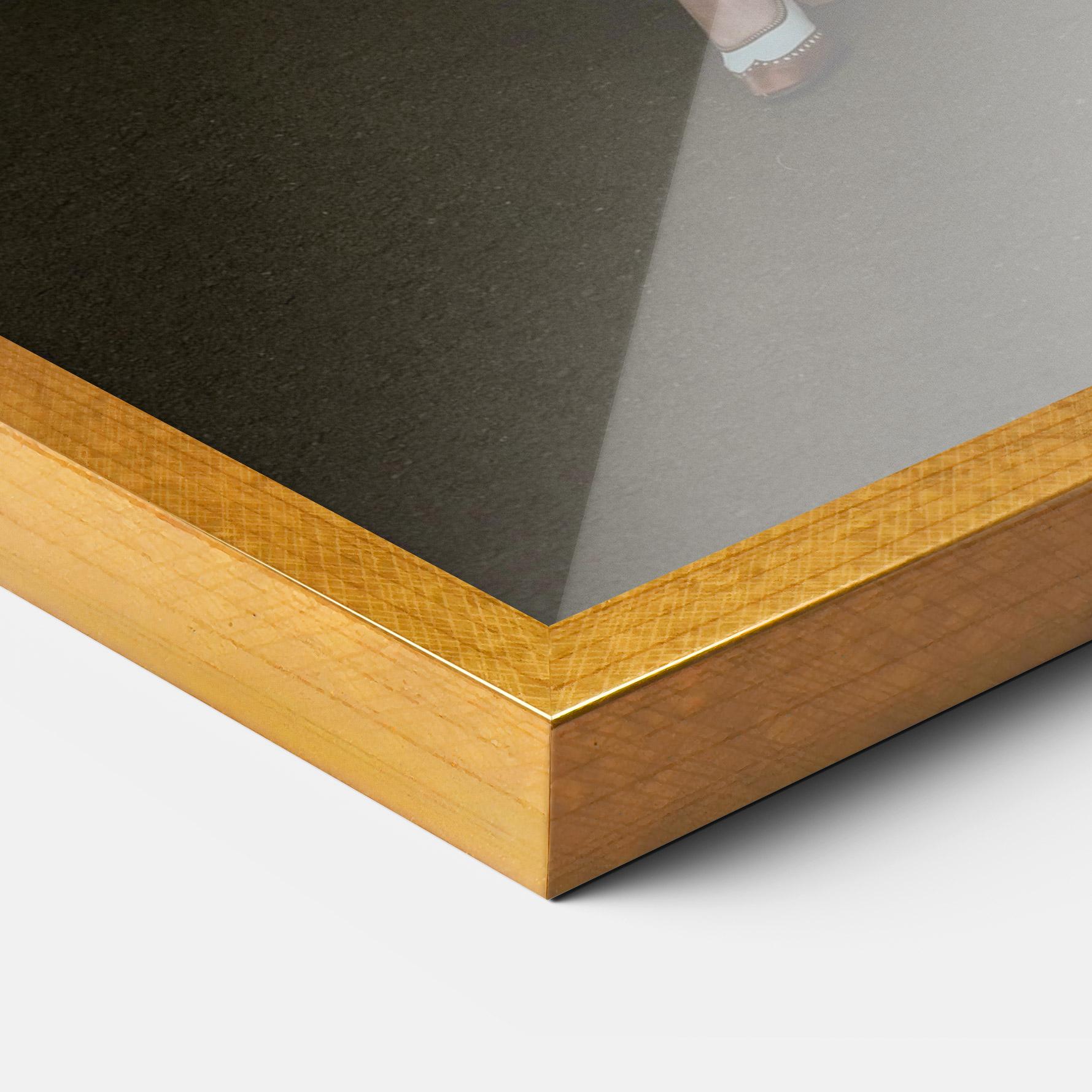 Poster Înrămat Lady Vintage Cat mockup 3