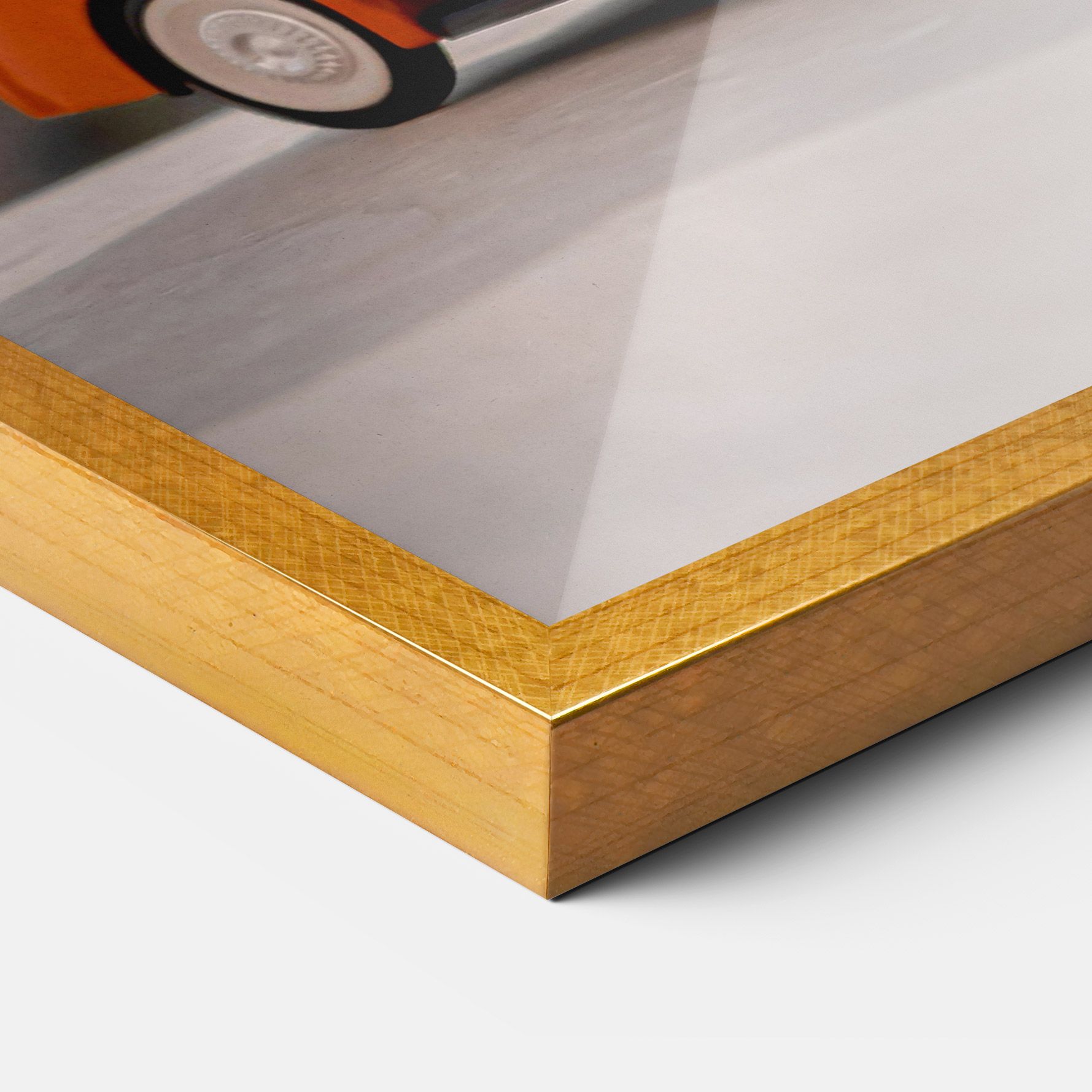 Vintage Orange Toy mockup 3