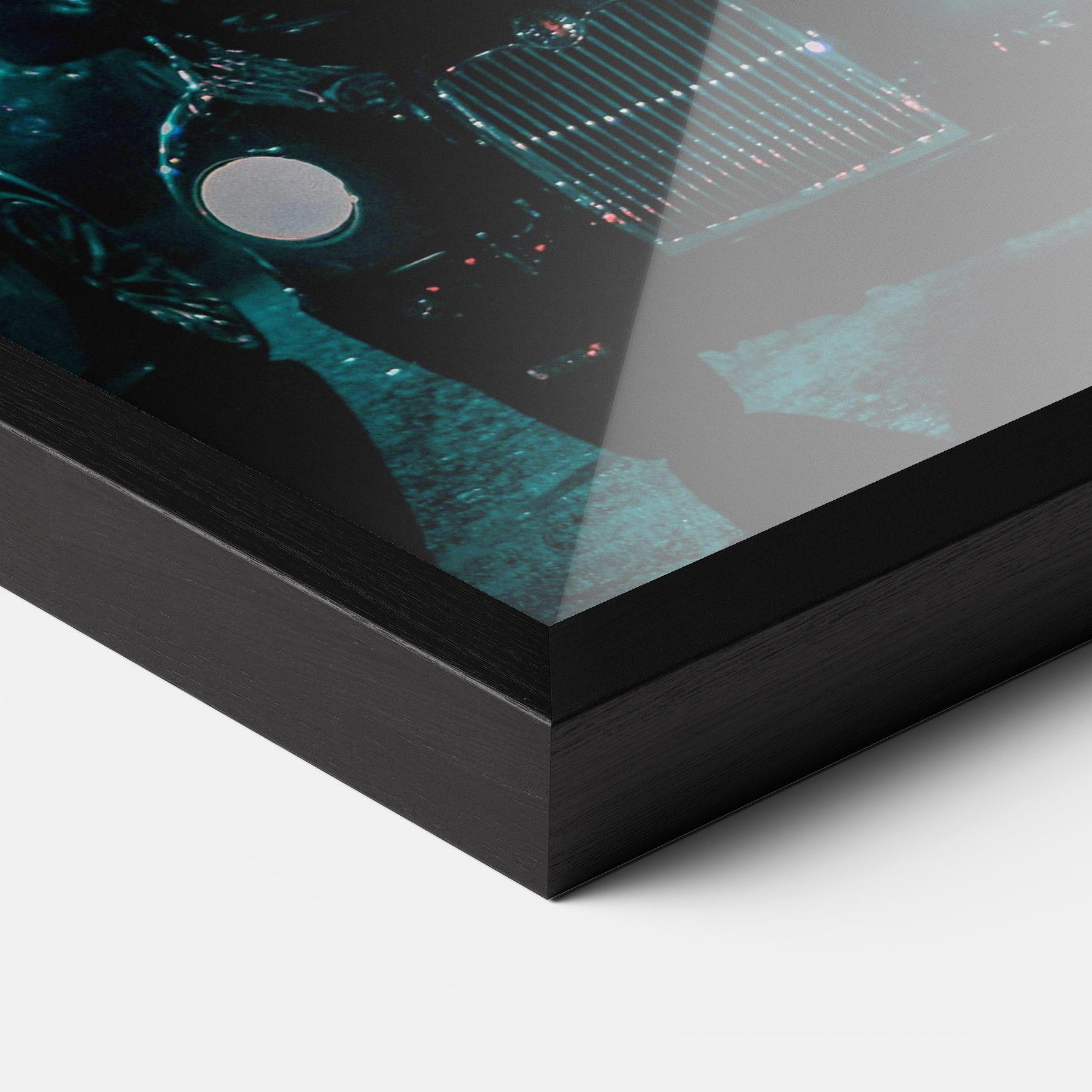 Poster Înrămat City Lights Car mockup 3