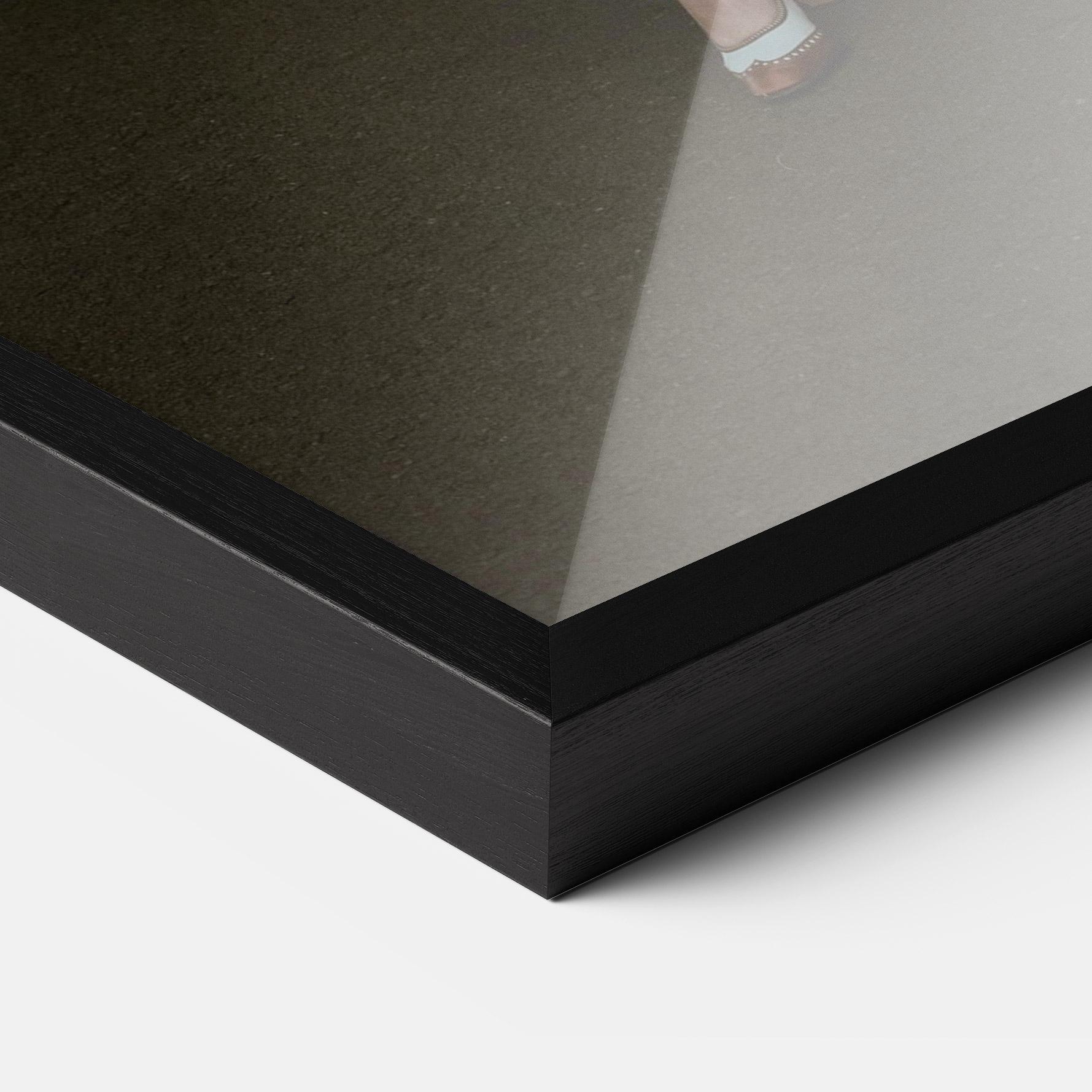 Poster Înrămat Lady Vintage Cat mockup 3