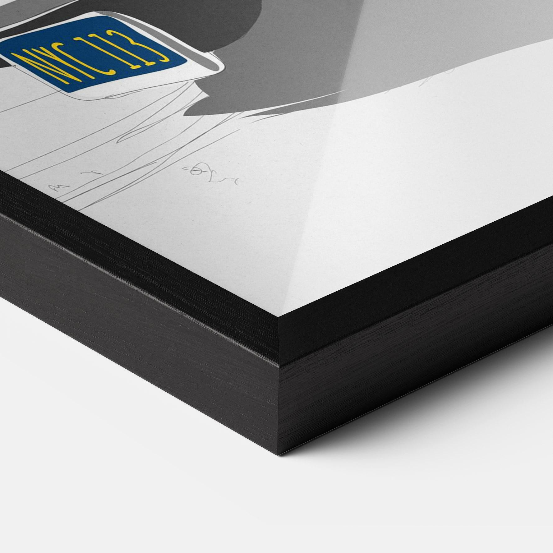 Poster Înrămat Vintage Drive mockup 3