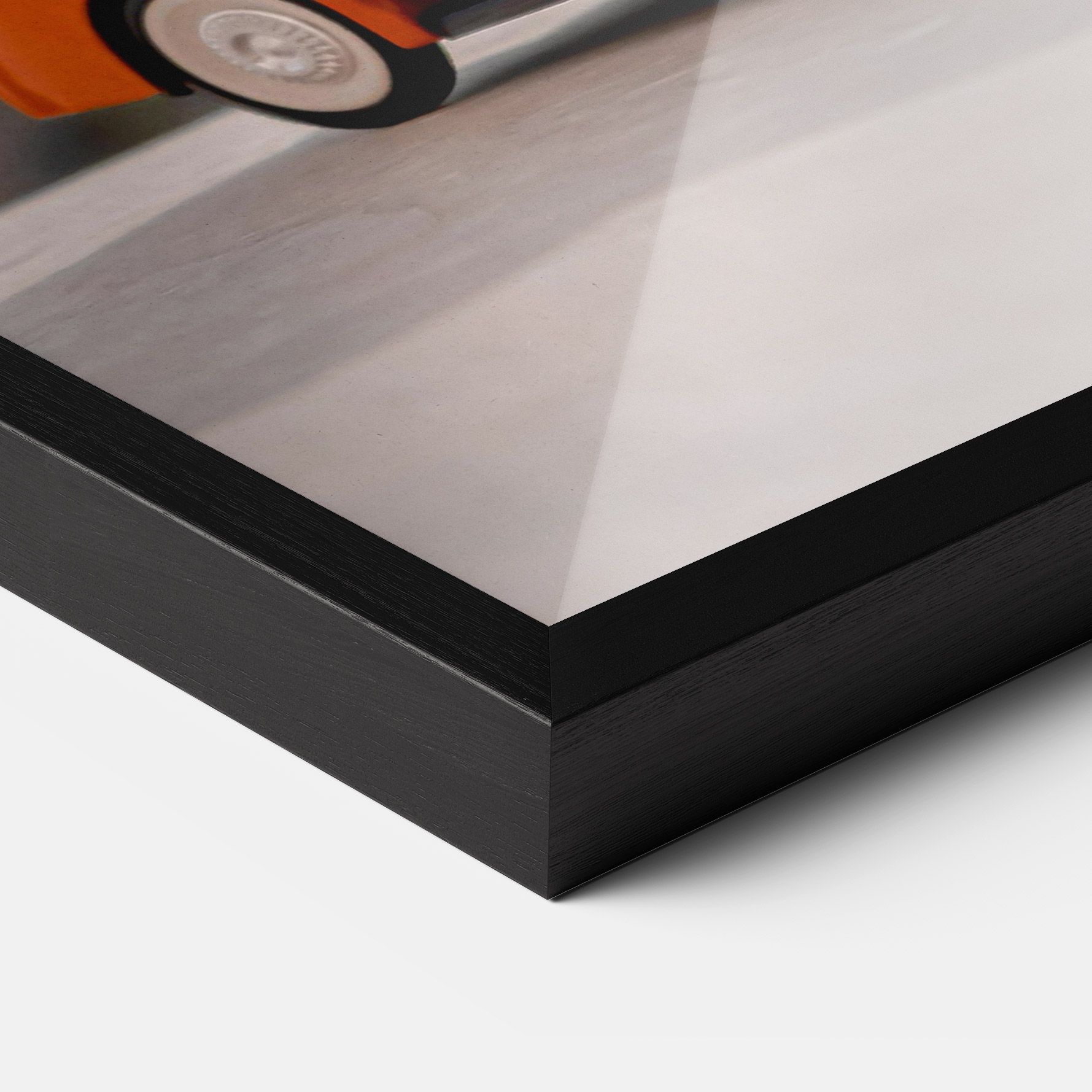 Vintage Orange Toy mockup 3