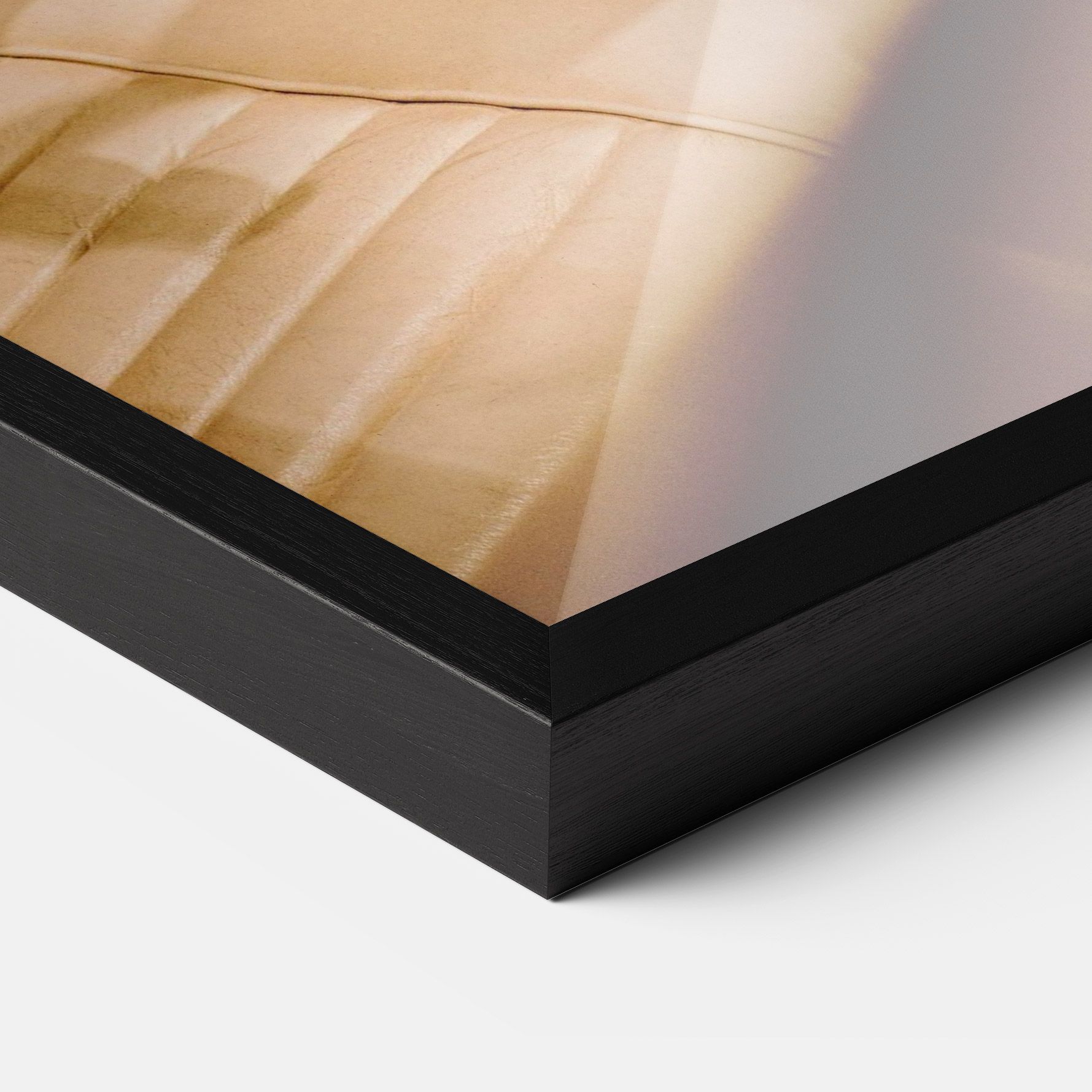 White Steering Wheel mockup 3