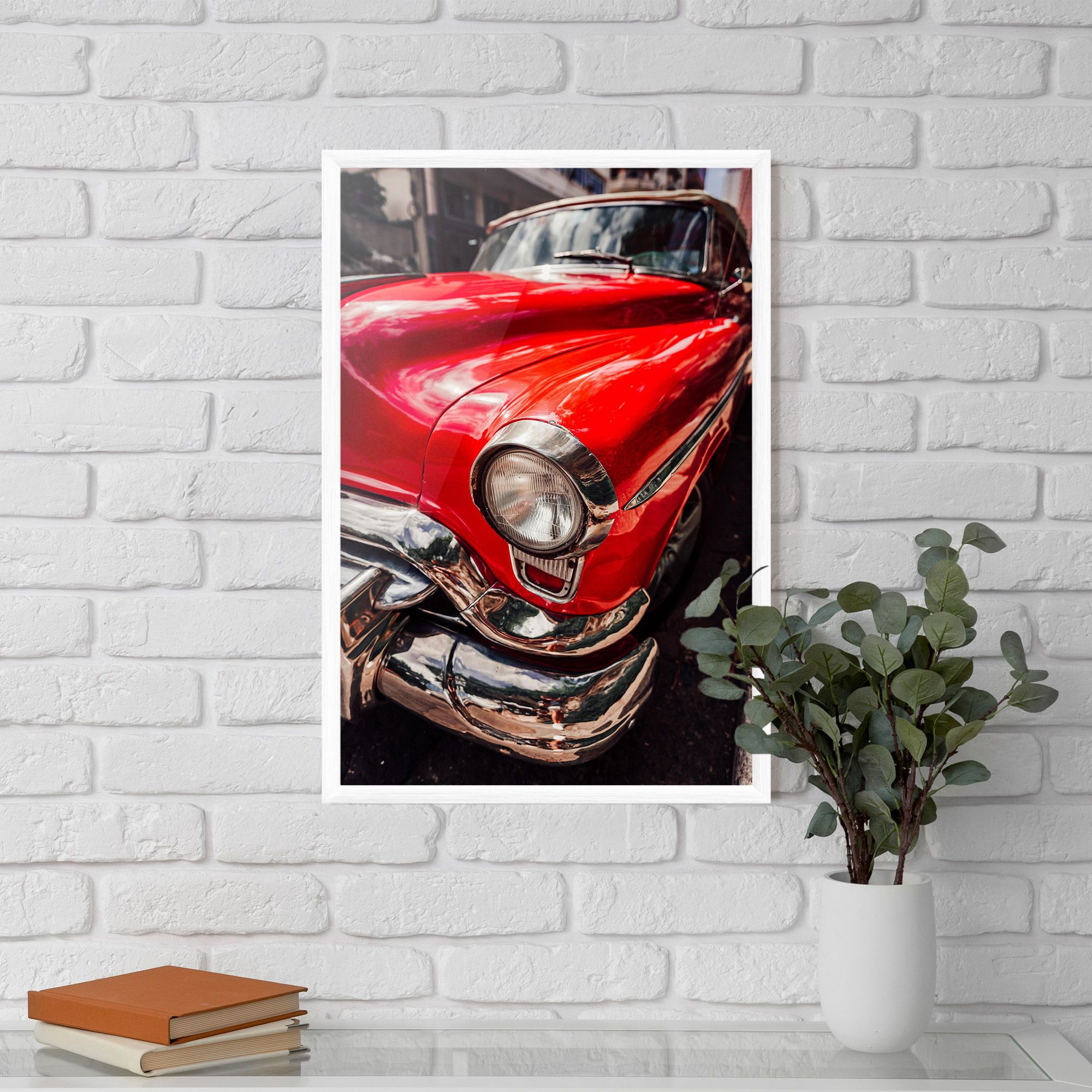 Shiny Old Car mockup 5
