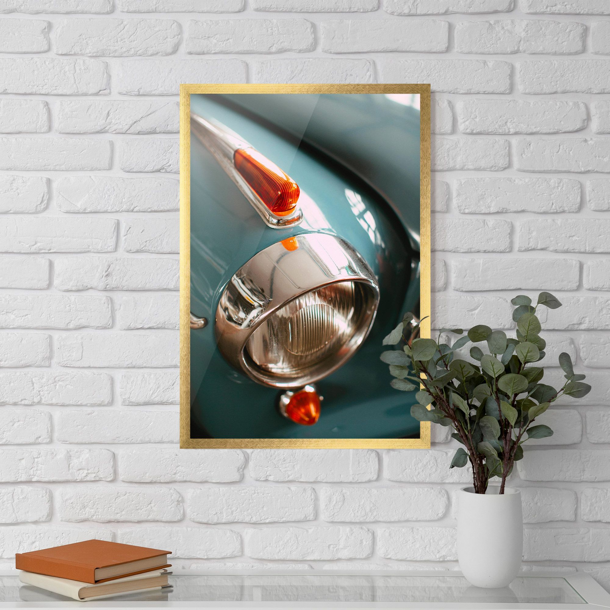 Green Closeup Car mockup 5