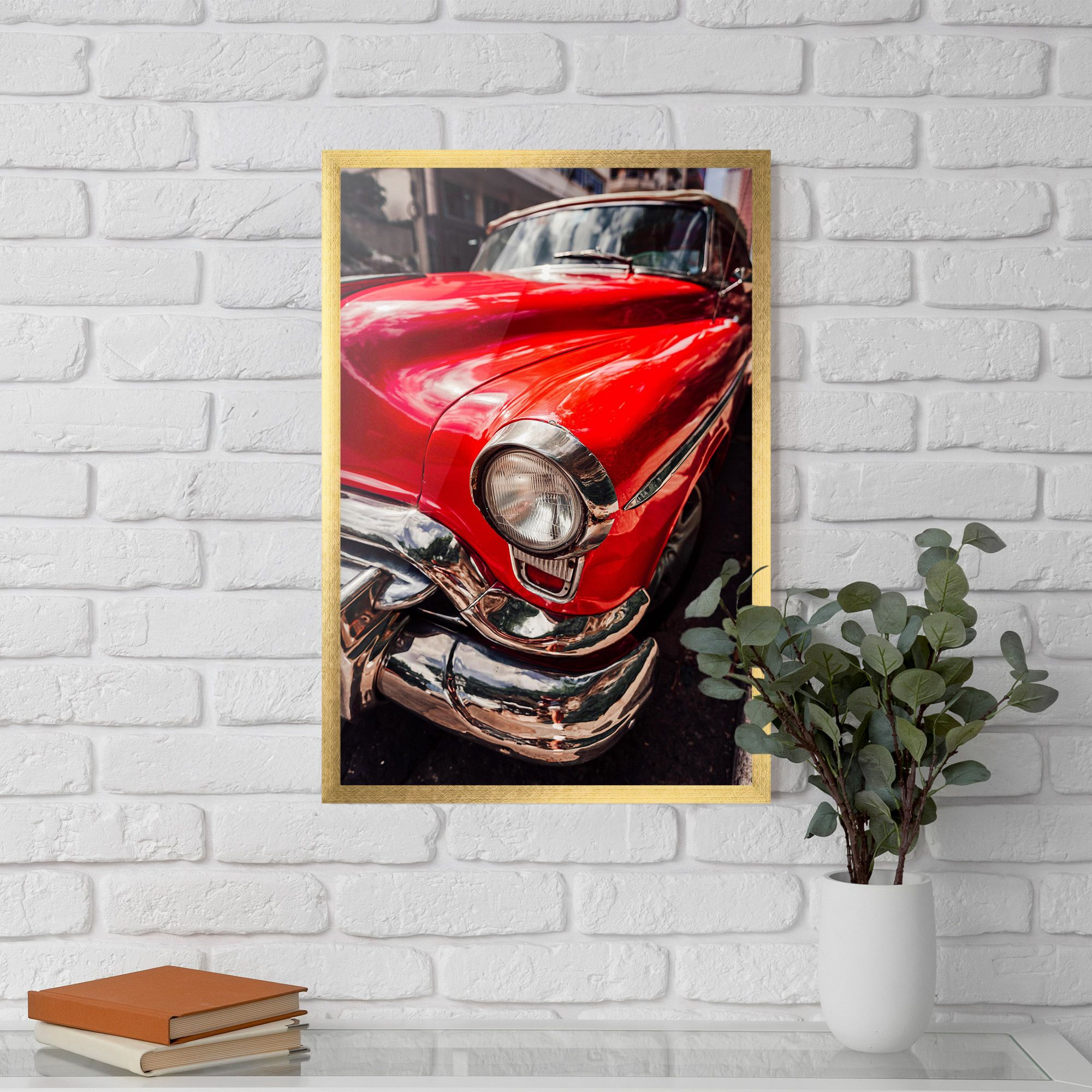 Shiny Old Car mockup 5