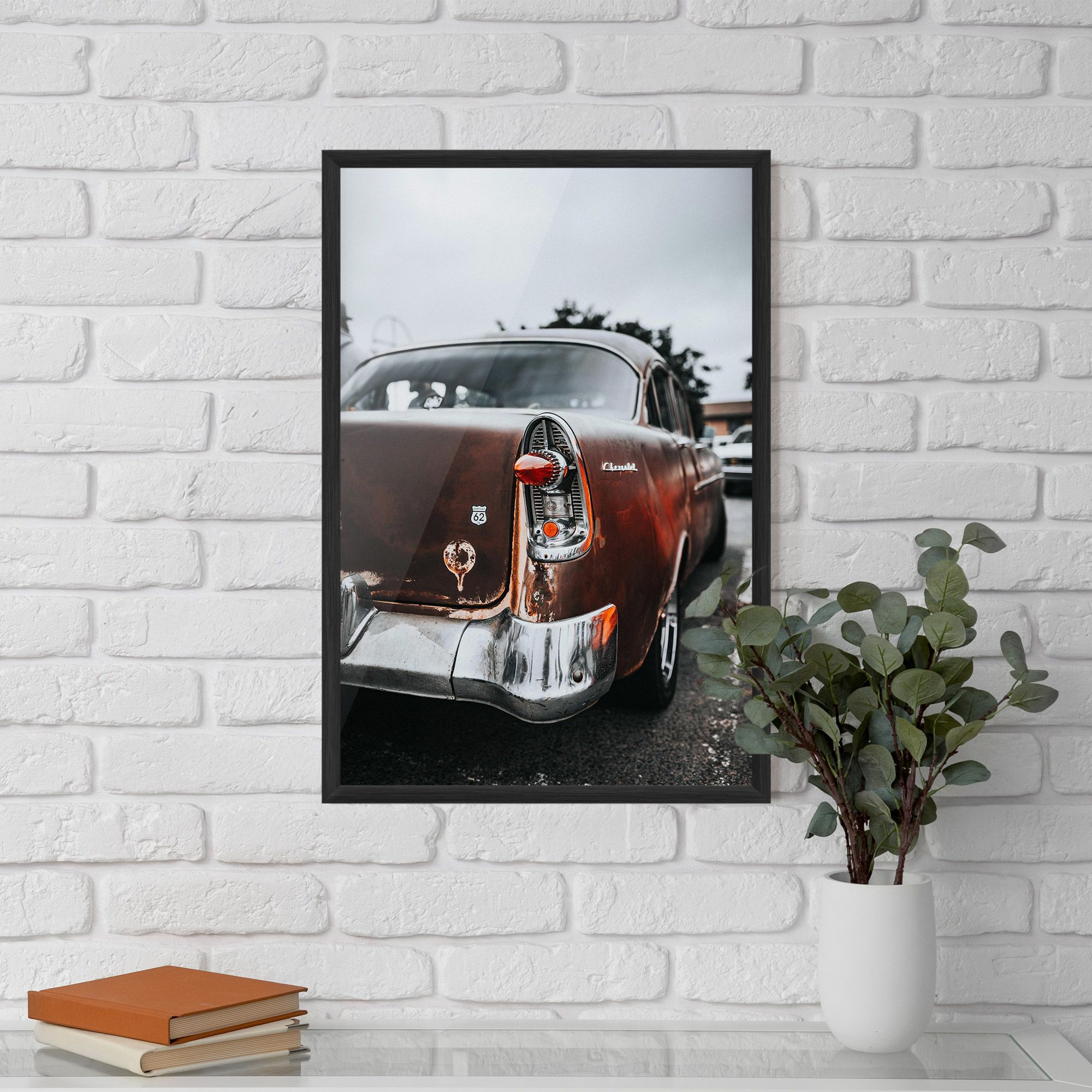 Car Old Brown mockup 5