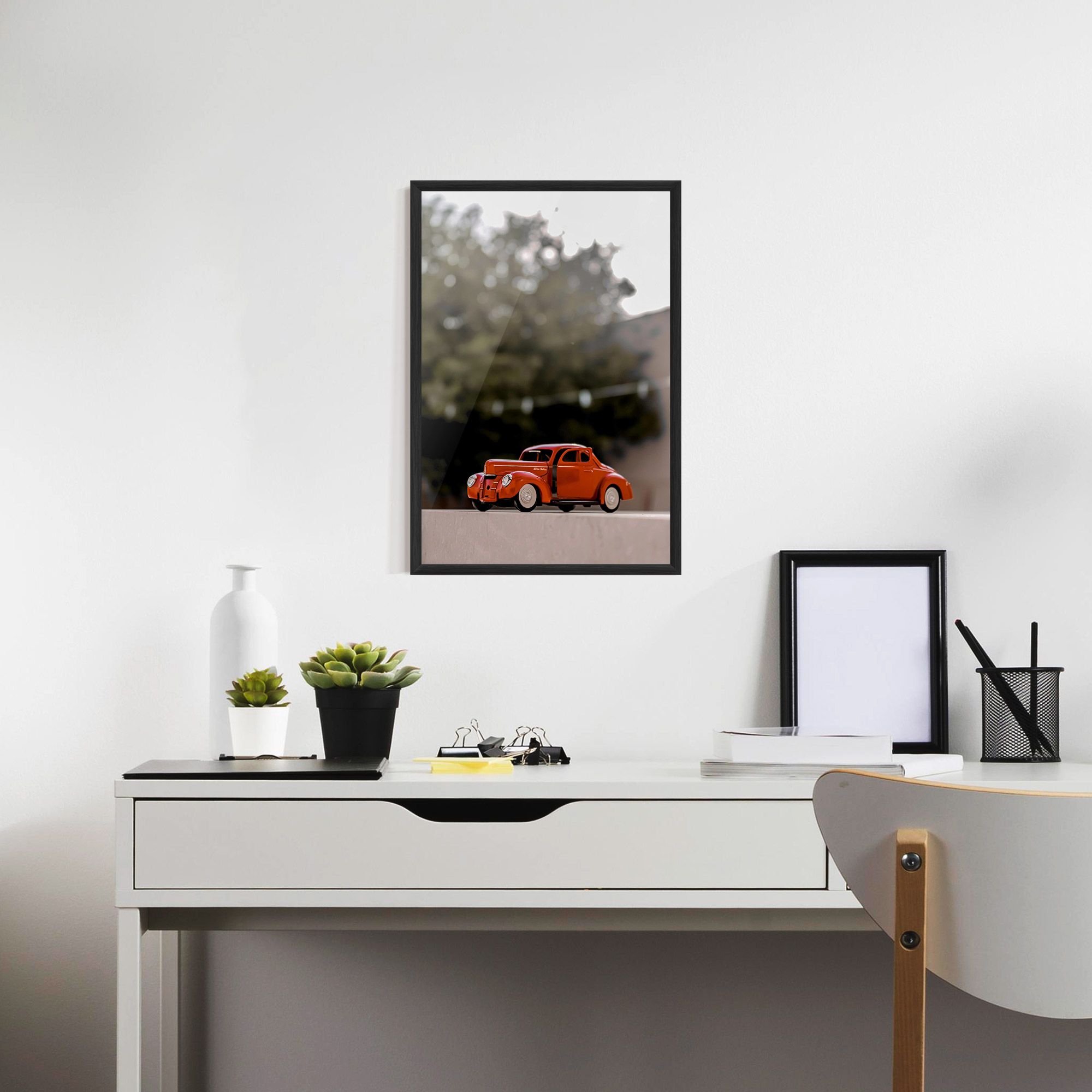Orange Toy Car mockup 7