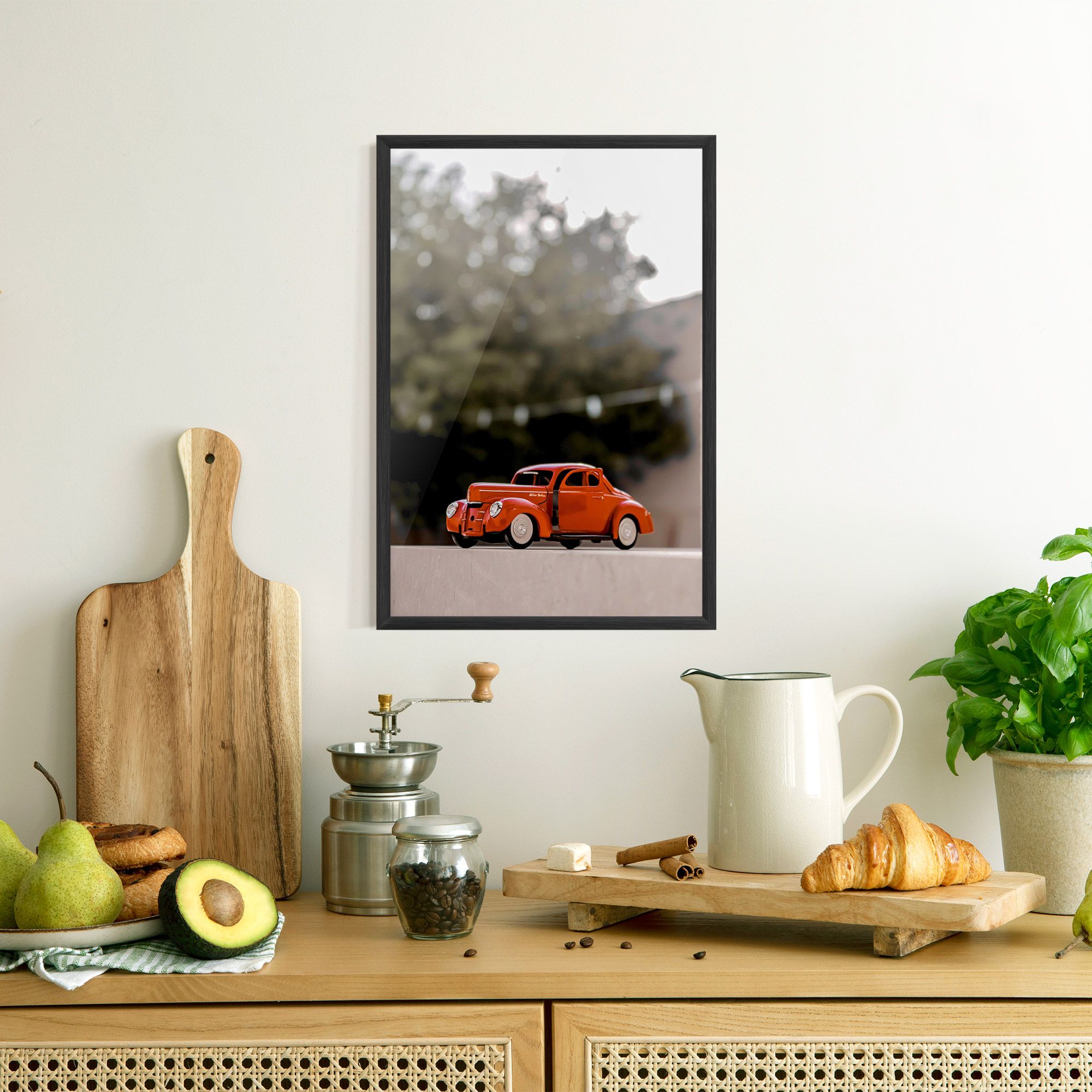 Orange Toy Car mockup 8