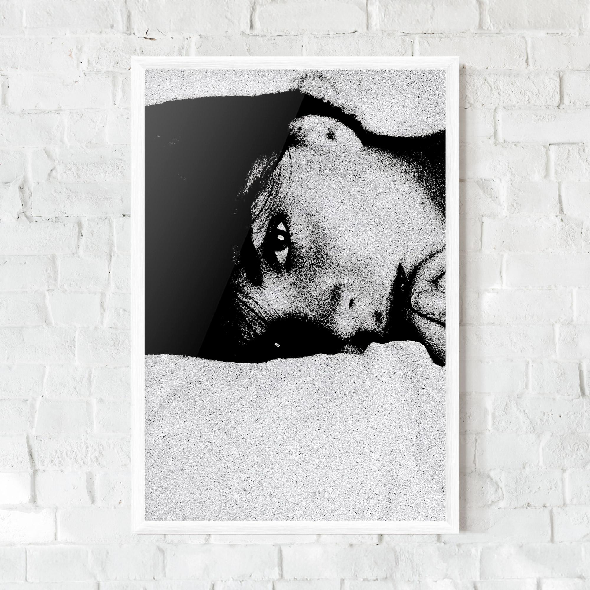 Poster Înrămat Eye Contact mockup 0