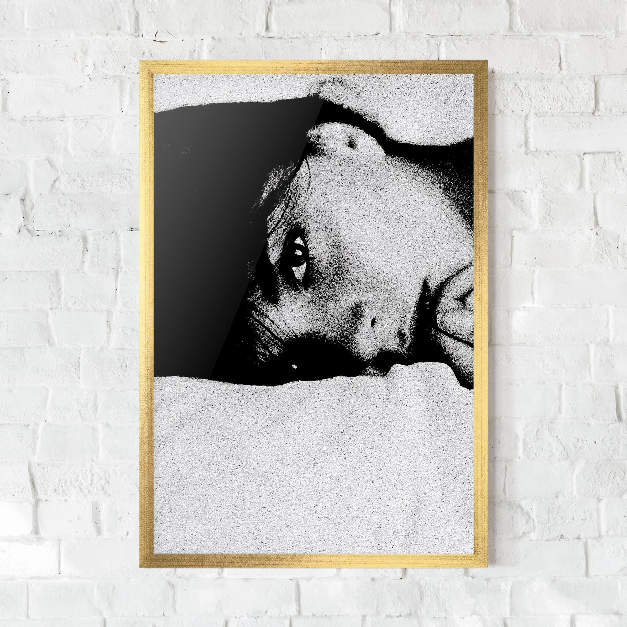 Poster Înrămat Eye Contact mockup 0