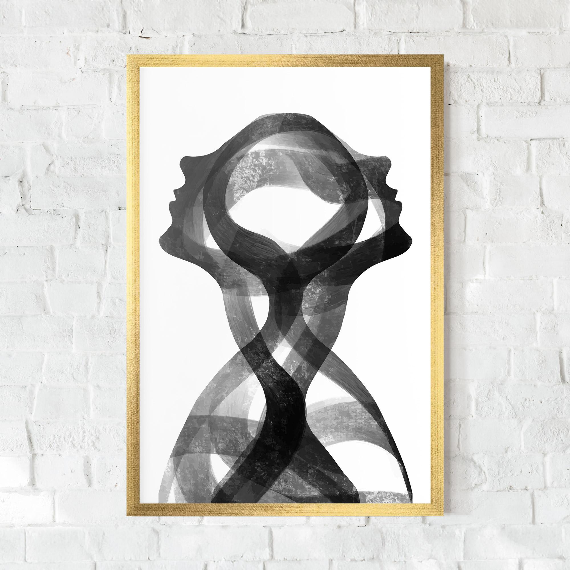 Poster Înrămat Human Conection mockup 0