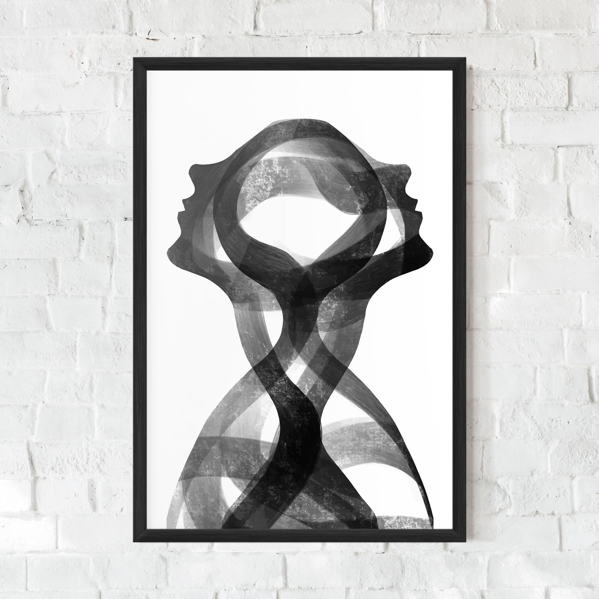 Poster Înrămat Human Conection mockup 0