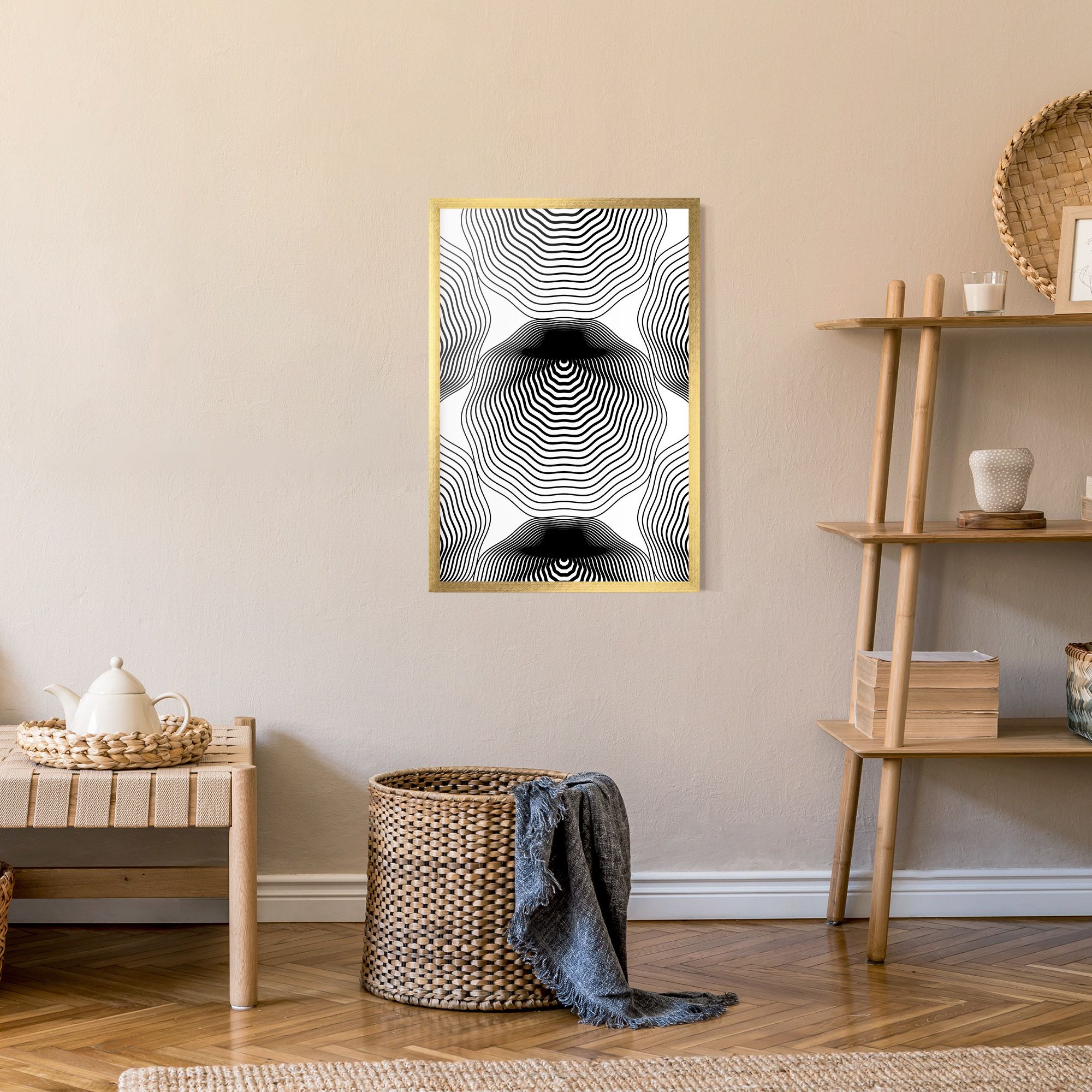 Black Line Art mockup 9