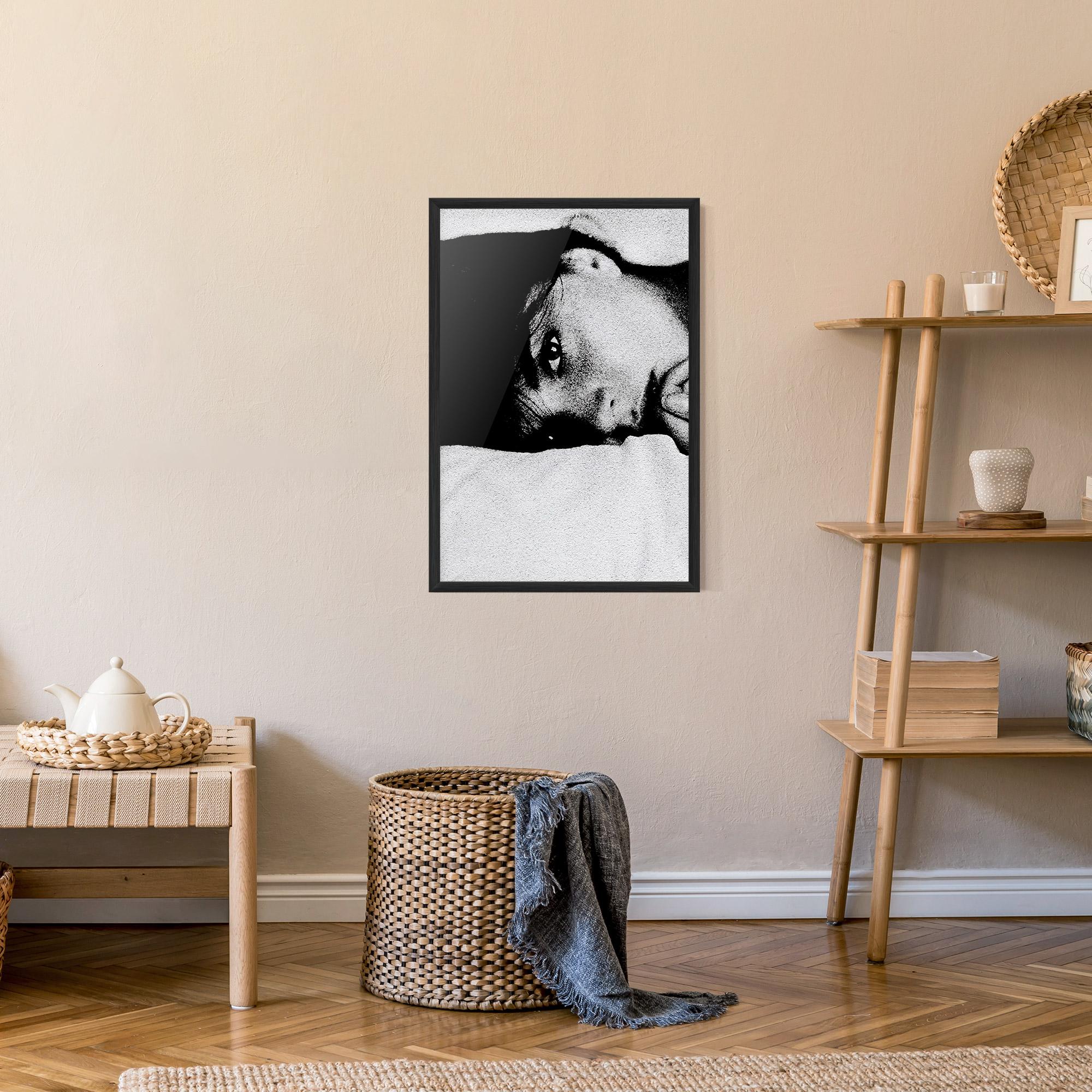 Poster Înrămat Eye Contact mockup 9