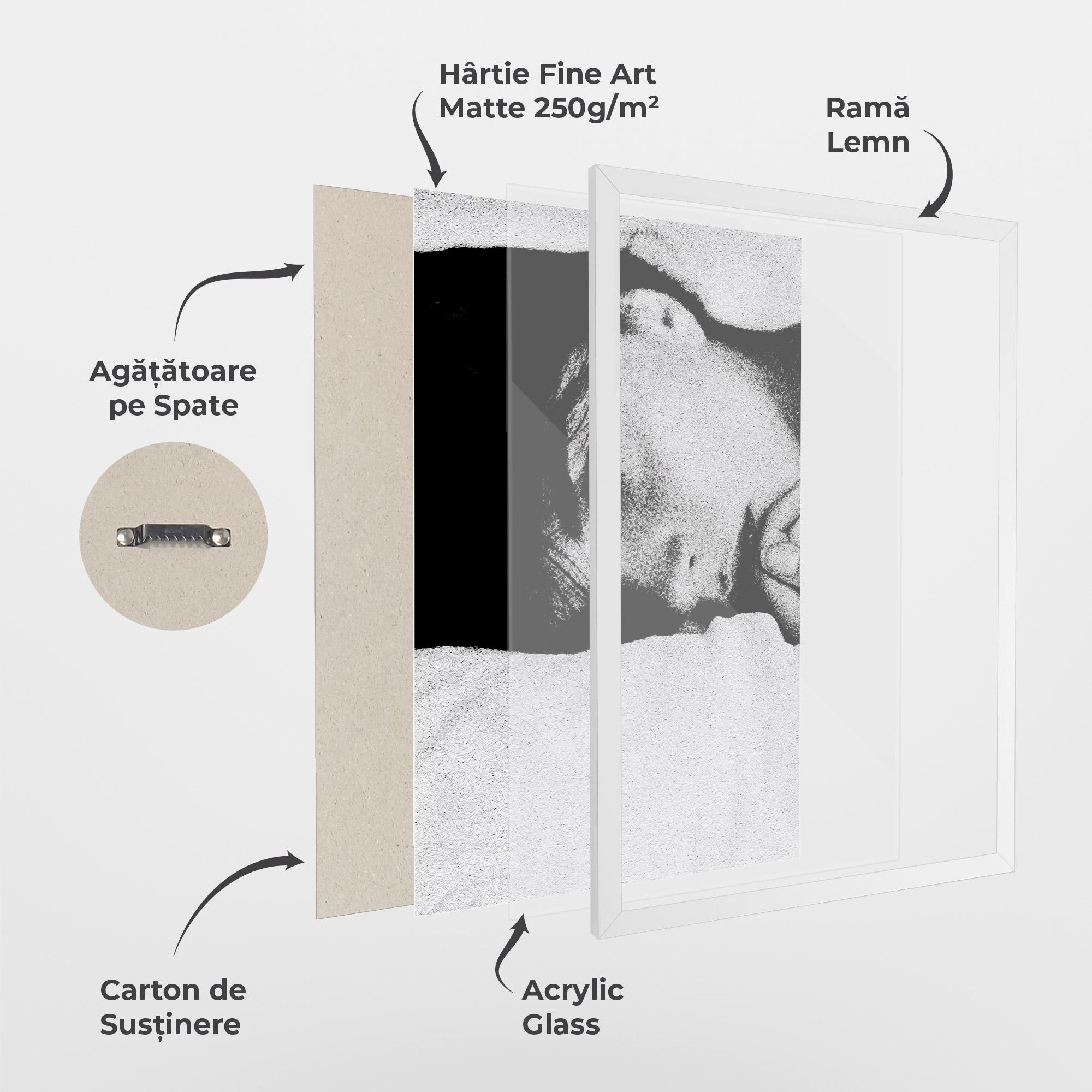 Poster Înrămat Eye Contact mockup 1