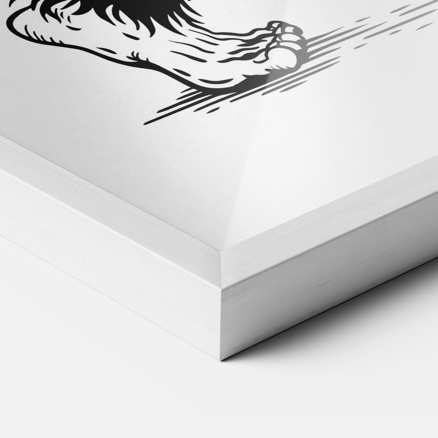 Poster Înrămat Yeti mockup 3